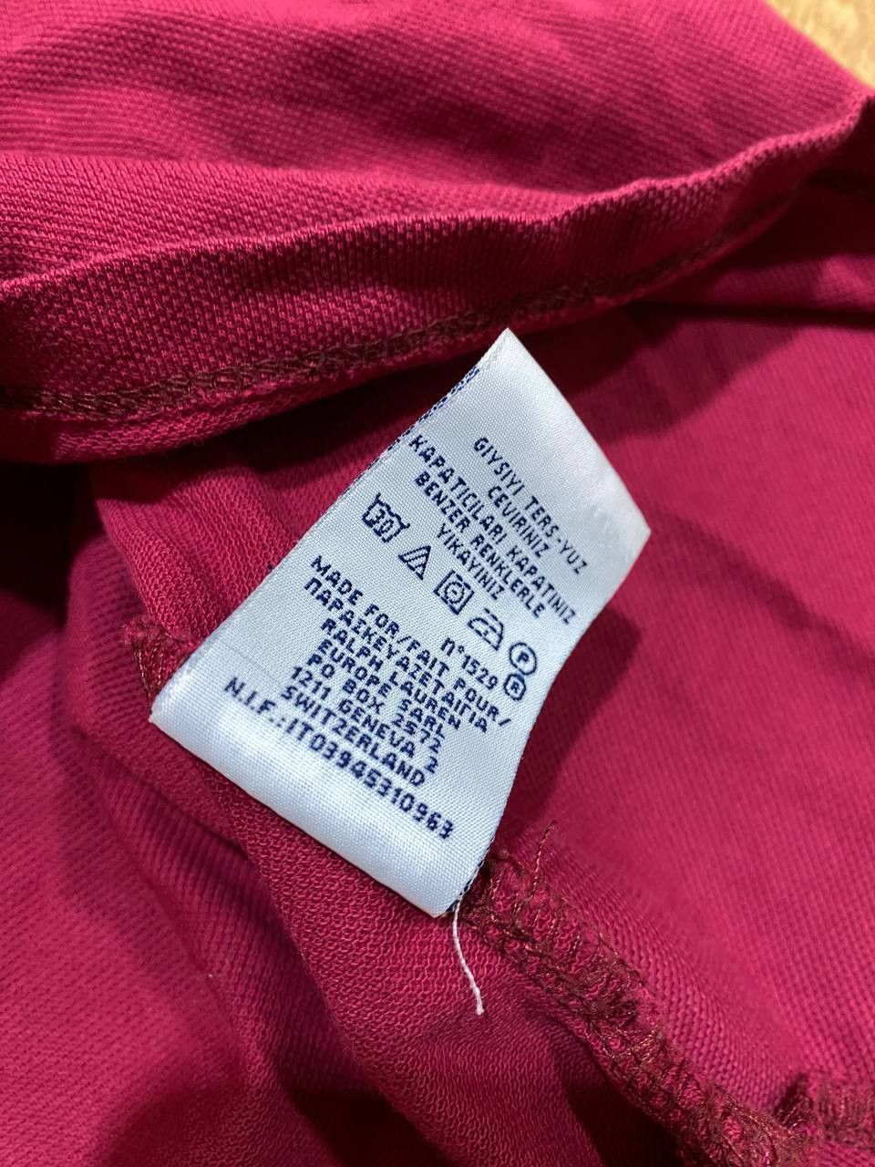 Polo Ralph Lauren Vintage Polo Ralph Lauren 100% Cotton Polo Size L Size US L / EU 52-54 / 3 - 6 Thumbnail