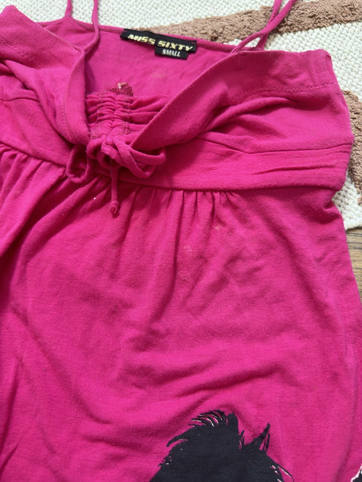 Miss Sixty VINTAGE MISS SIXTY 2000s PRINTED DRESS Size S / US 4 / IT 40 - 5 Thumbnail