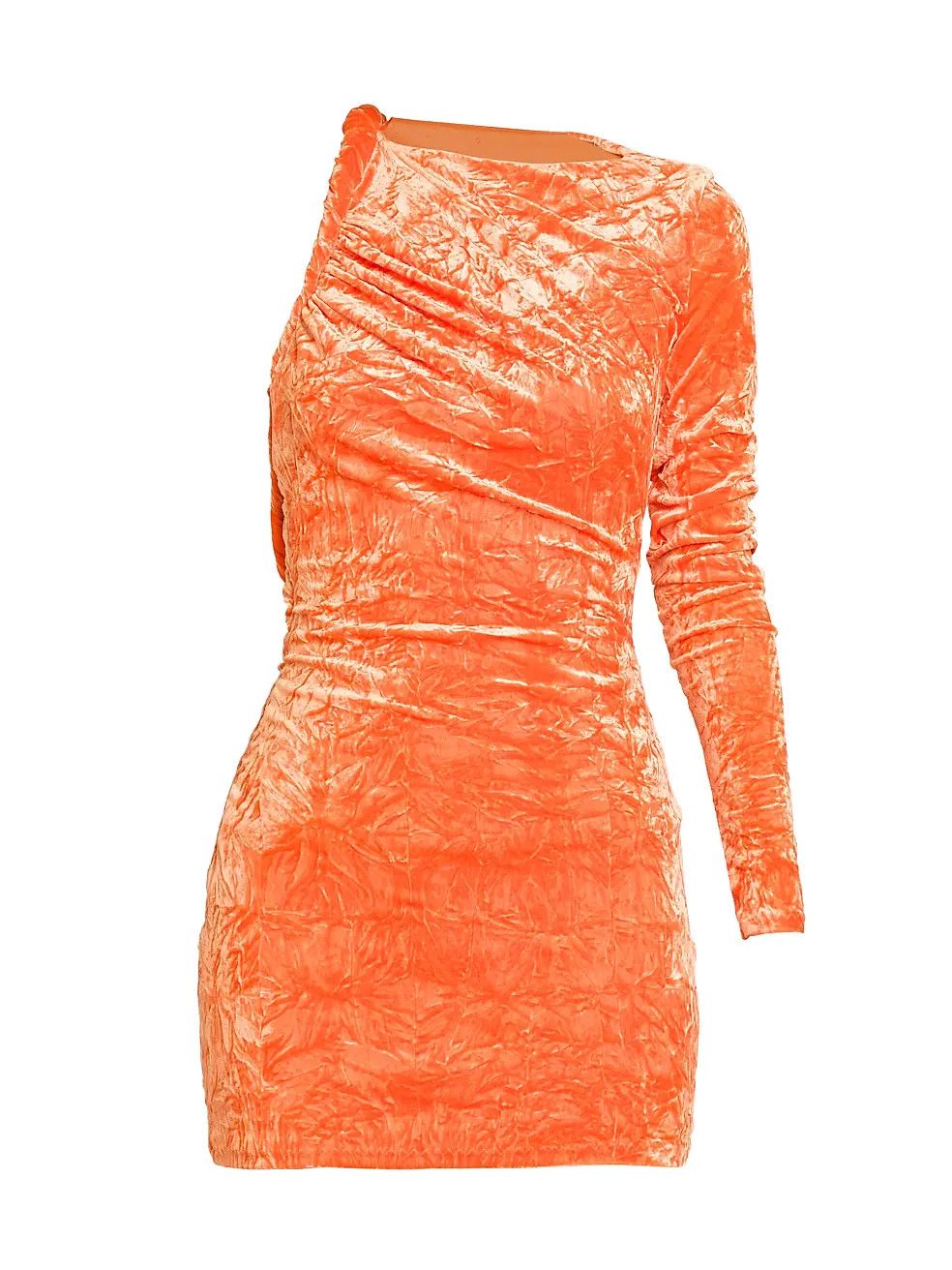 Versace o1y0226 Mini Dress in Orange Size M / US 6-8 / IT 42-44 - 1 Thumbnail