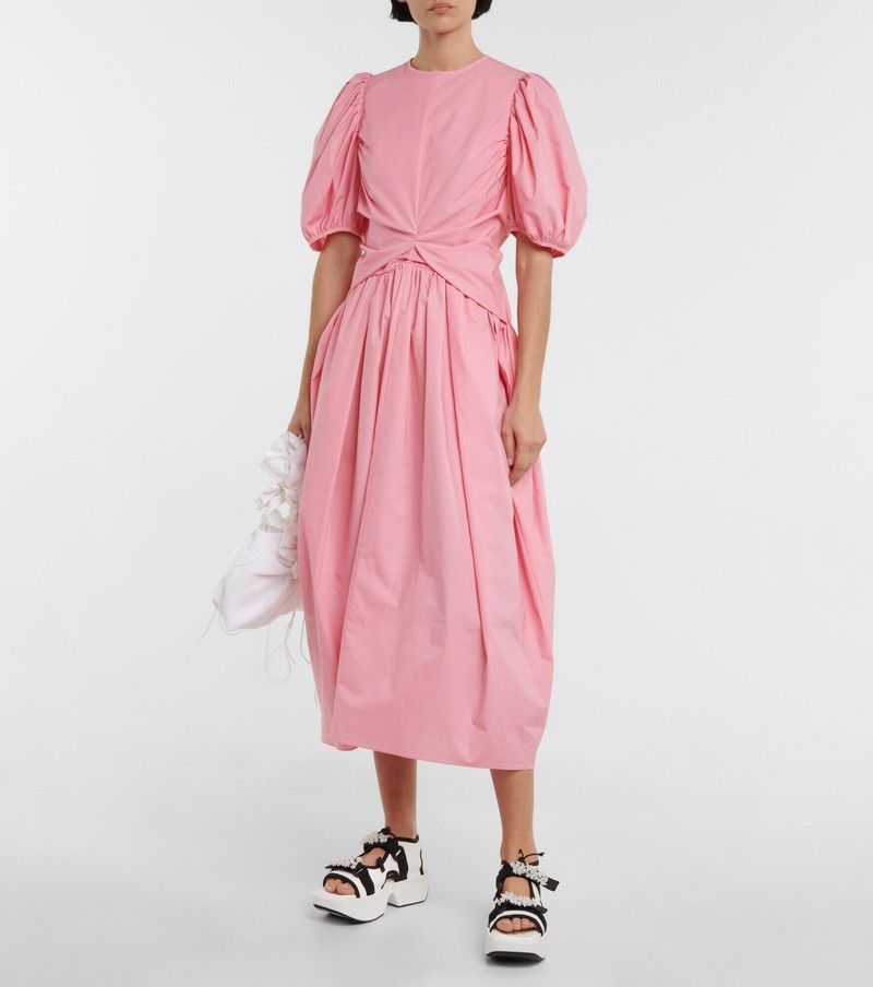 Cecilie Bahnsen Cecilie Bahnsen Juniper Cotton Poplin Midi Dress size US 2 Size XS / US 0-2 / IT 36-38 - 6 Thumbnail