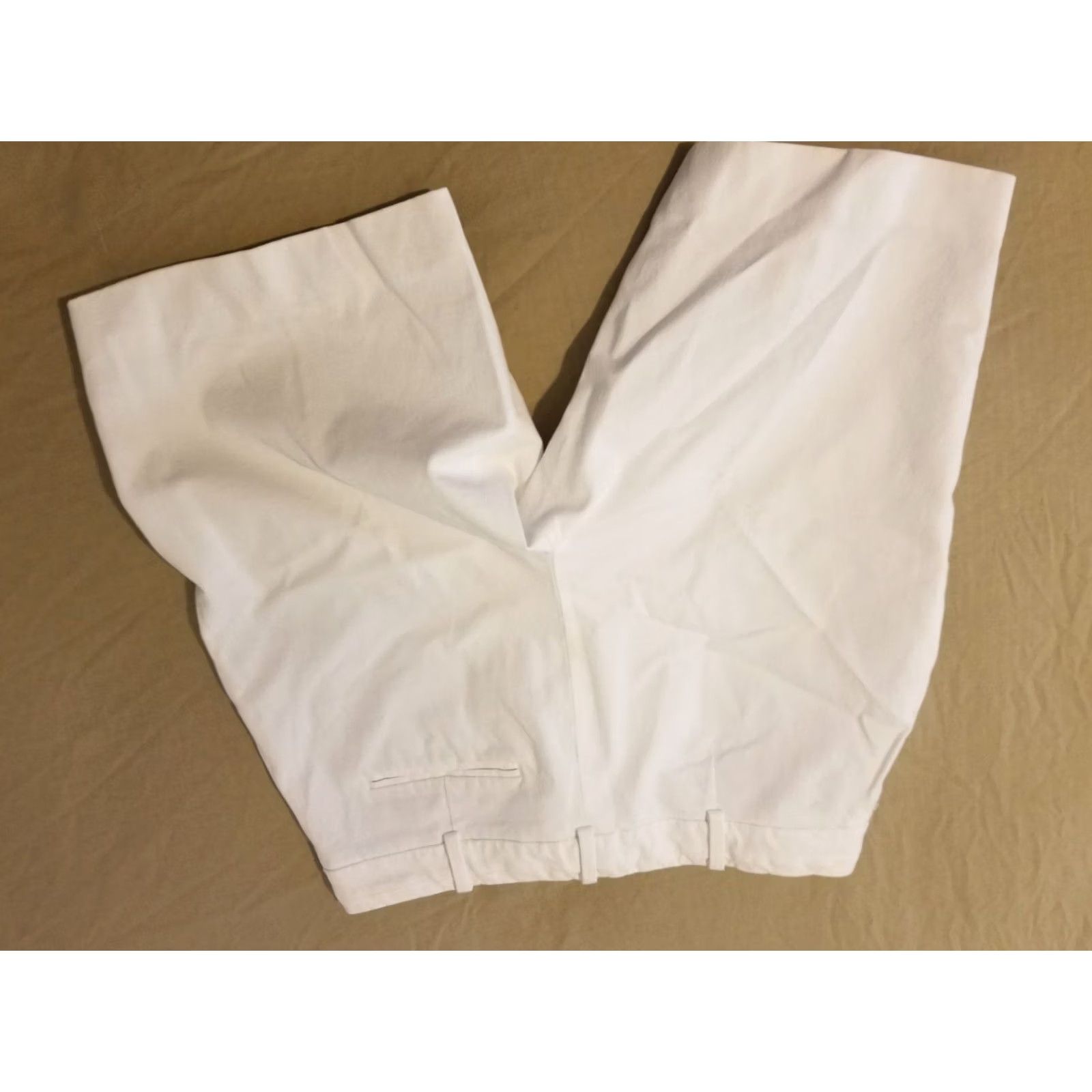 Brooks Brothers Womens Brooks Brothers Shorts White Cotton Chino Size 4 Size 27" / US 4 / IT 40 - 7 Thumbnail