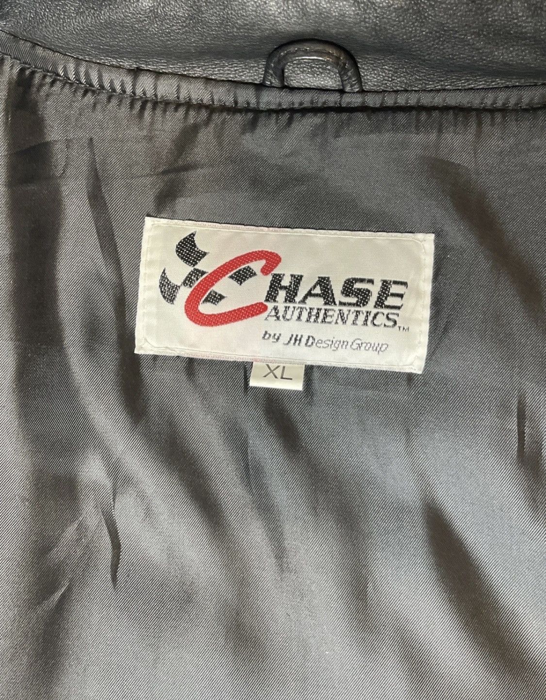 Chase Authentics Dale Earnhardt Chase Authentic Leather Jacket XL VGC Size US XL / EU 56 / 4 - 16 Thumbnail