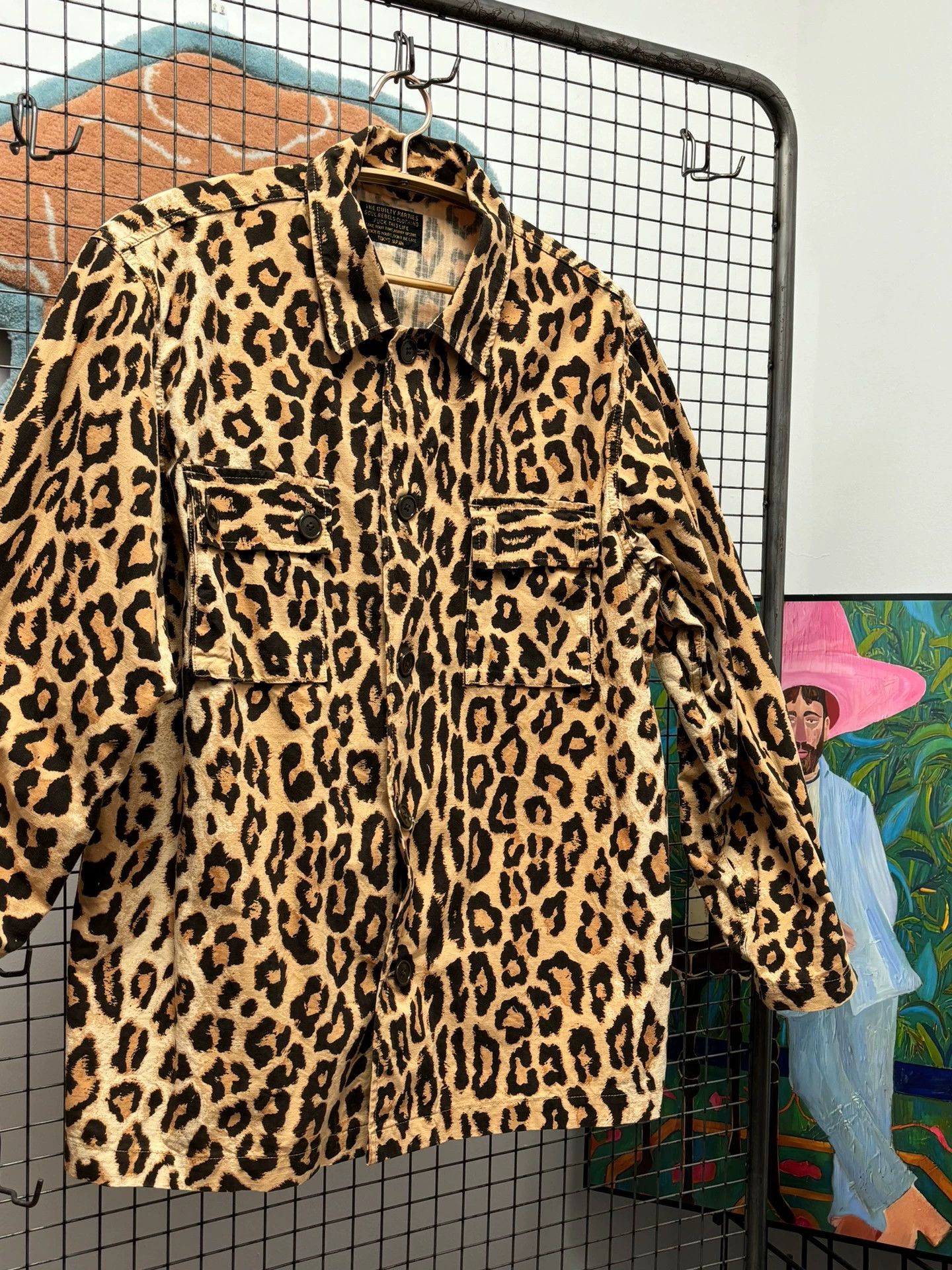 WACKOMARIA 24SS LEOPARD WESTERN JACKET Wacko Maria - Leopard