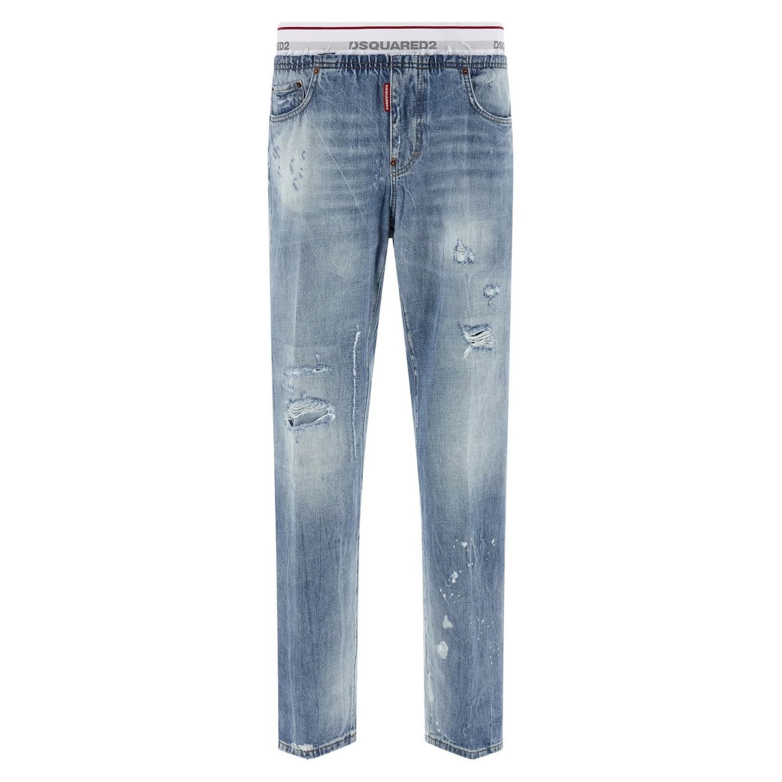 Dsquared2 DSQUARED2 Denim Blue Cotton Jeans New & Authentic (Men's siz Size US 34 / EU 50 - 1 Thumbnail