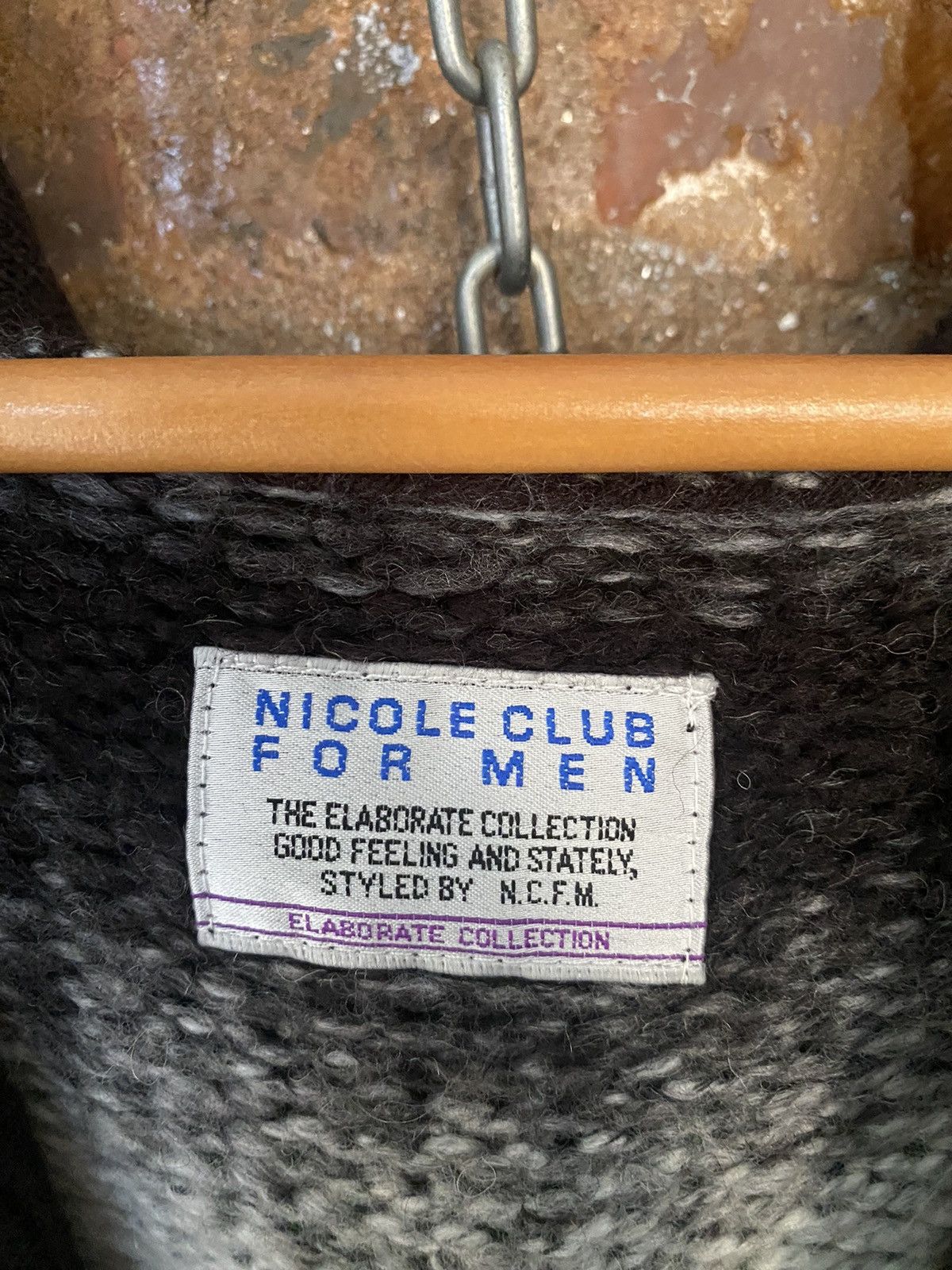 Nicole Club 2000s Nicole Club For Men Gradian border grunge cobain Size US M / EU 48-50 / 2 - 13 Thumbnail