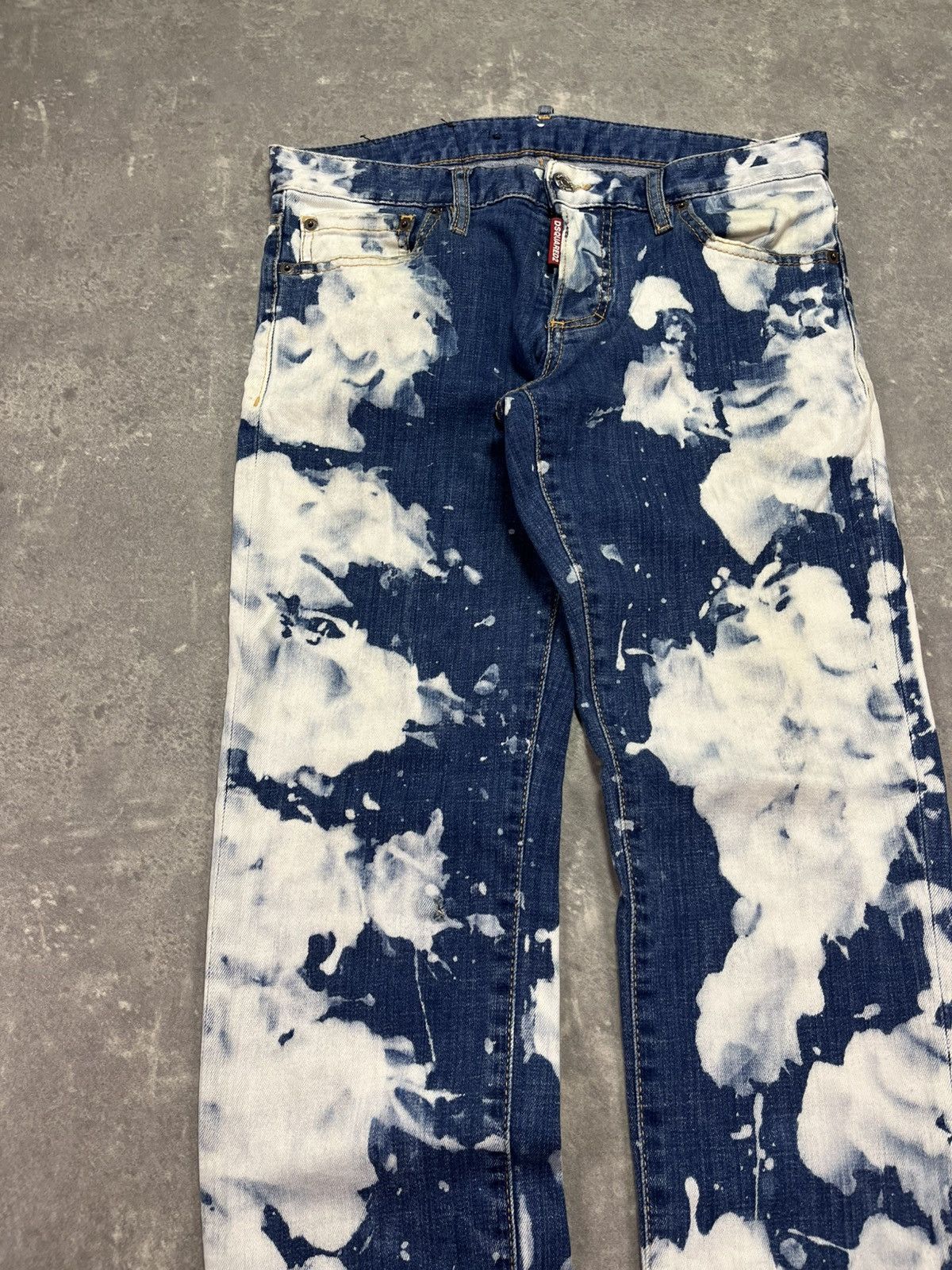 Dsquared2 Dsquared2 Bleached Paint Splattered Denim 30 Size US 30 / EU 46 - 3 Thumbnail