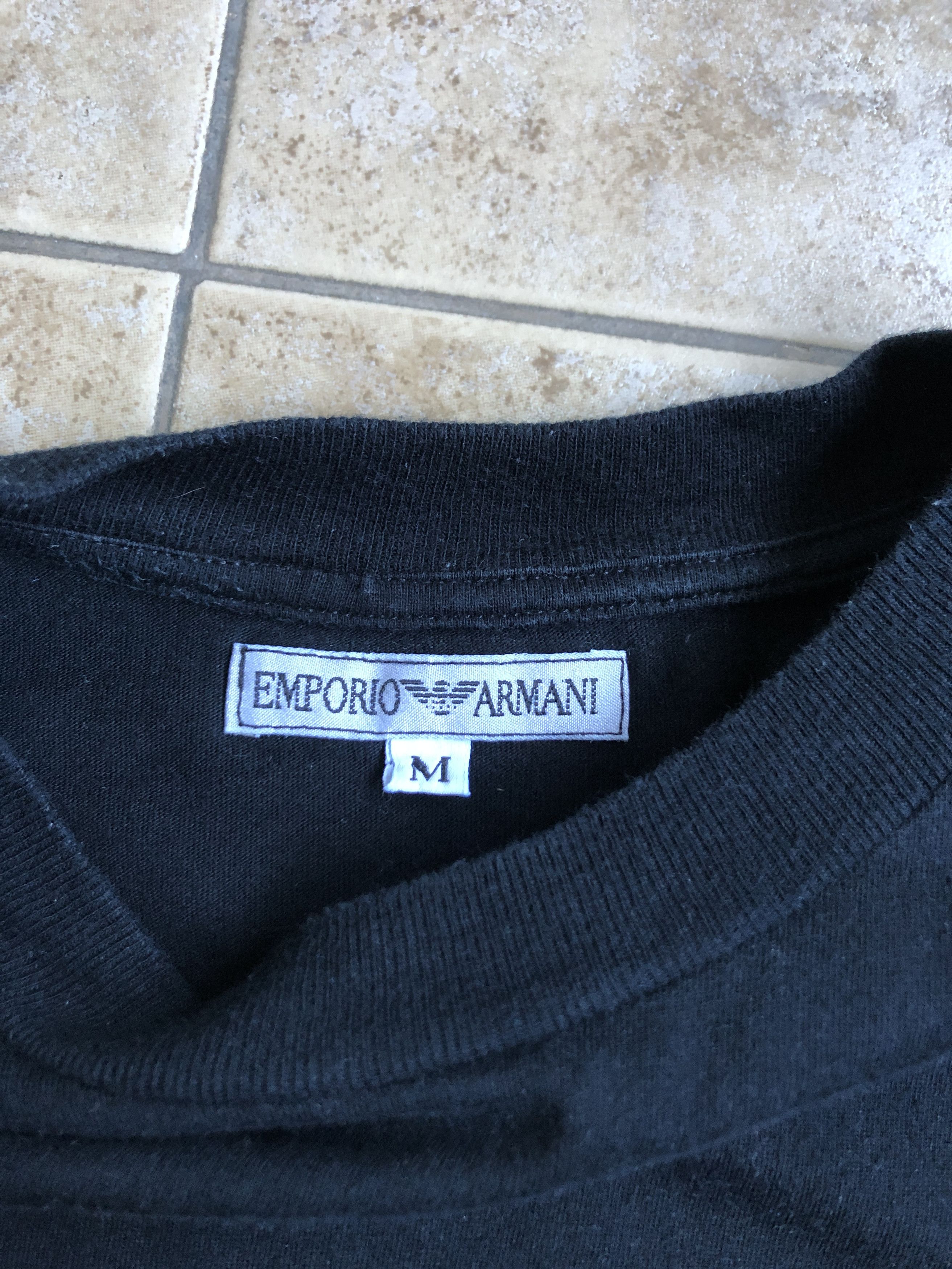 Emporio Armani Emporio Armani Vintage Long Sleeve Tee Magdalena Wrobel Size US M / EU 48-50 / 2 - 22 Thumbnail