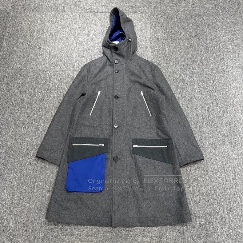 Other Hermes Wool Patchwork Pocket Overcoat Size US S / EU 44-46 / 1 - 1 Thumbnail