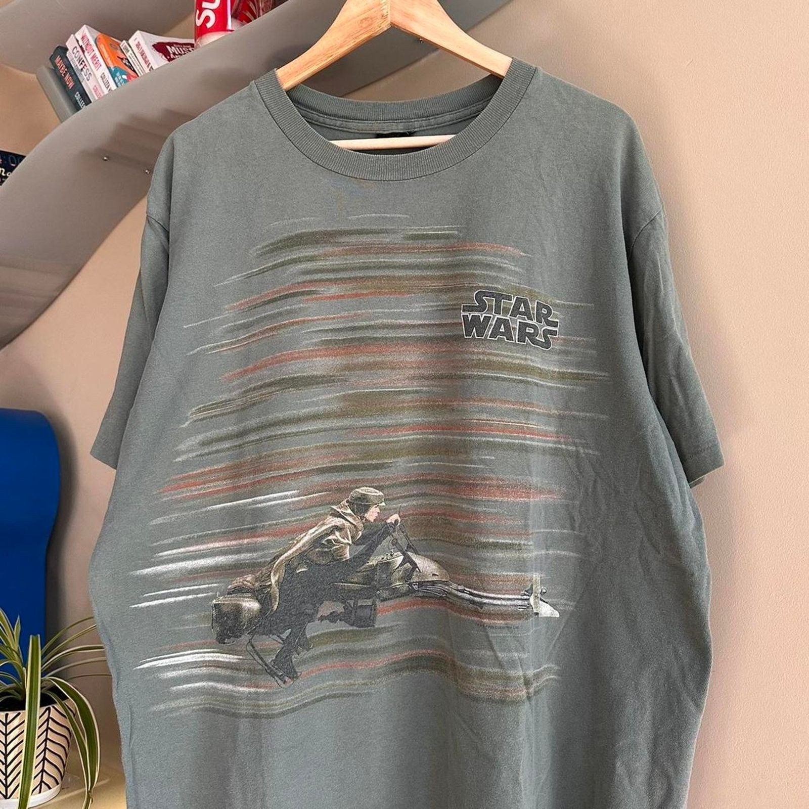 Star Wars × Vintage Vintage 90s Star Wars Episode 1 Promo Shirt Size US XL / EU 56 / 4 - 2 Thumbnail
