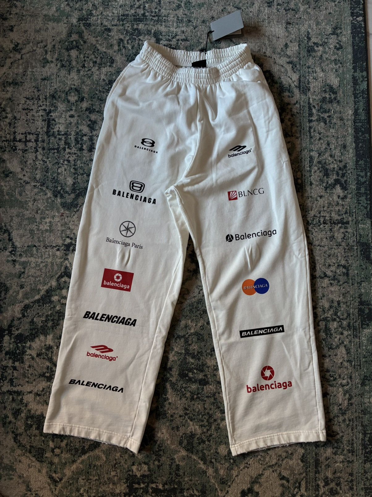 BALENCIAGA Top League Logo Sweatpants