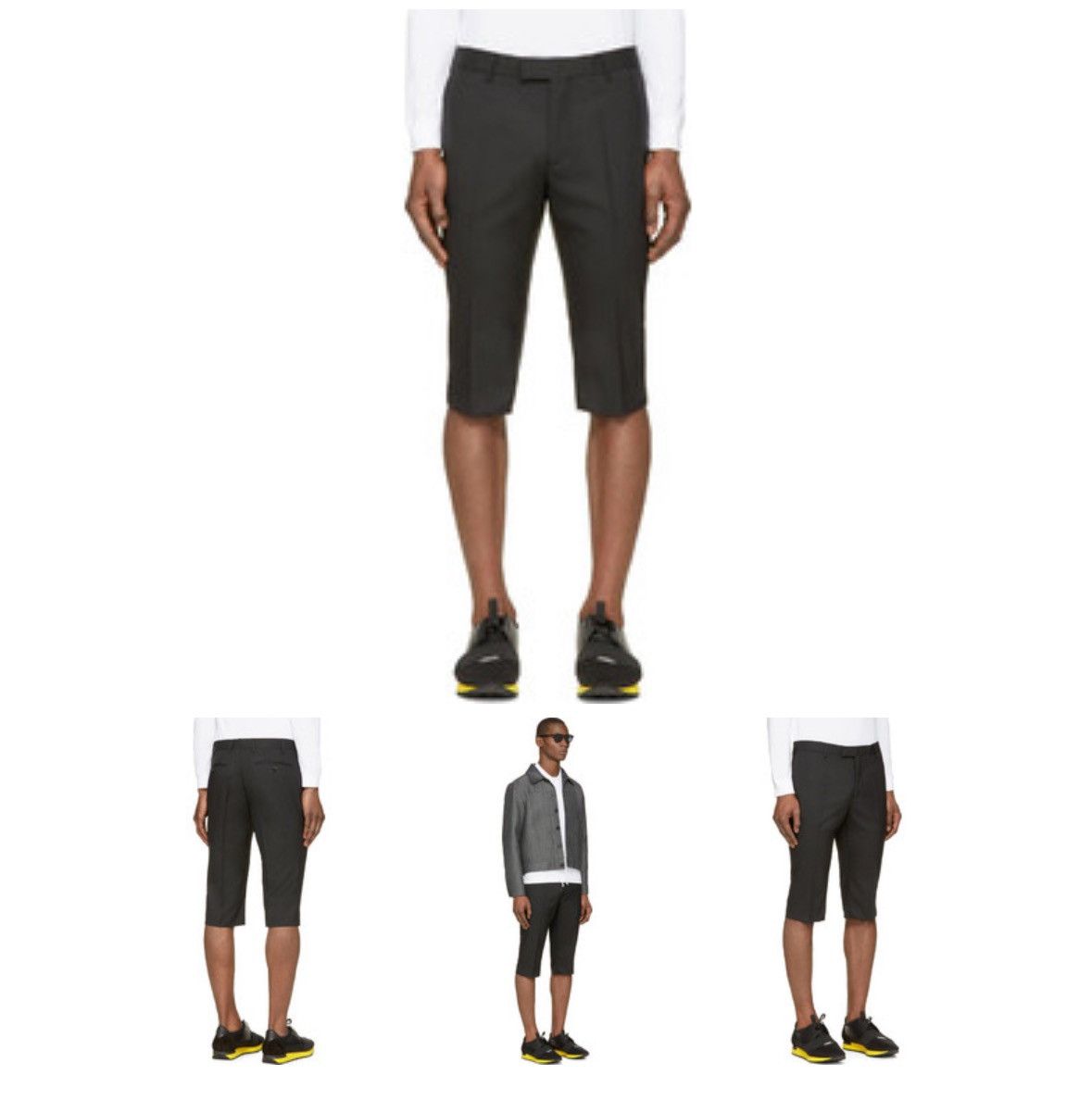 Raf Simons Raf Simons Wool shorts (black) Size US 30 / EU 46 - 1 Thumbnail
