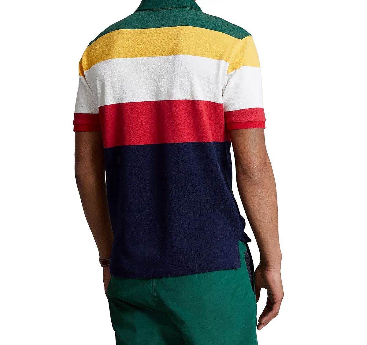 Polo Ralph Lauren NWT POLO RALPH LAUREN COLOR-BLOCKED LOGO MESH POLO SHIRT Size US XXL / EU 58 / 5 - 2 Thumbnail
