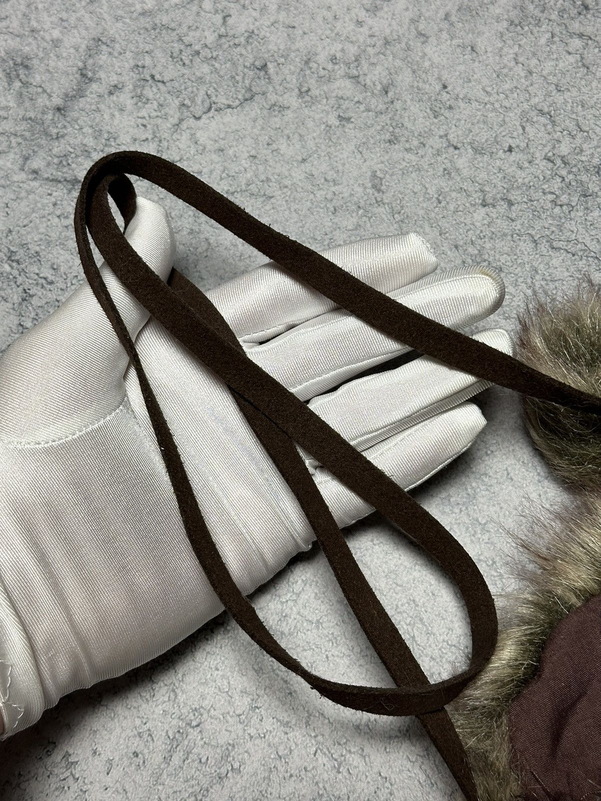 If Six Was Nine Vintage Faux Fur Mohair Y2K Crossbody Shoulder Bag Size ONE SIZE - 12 Thumbnail