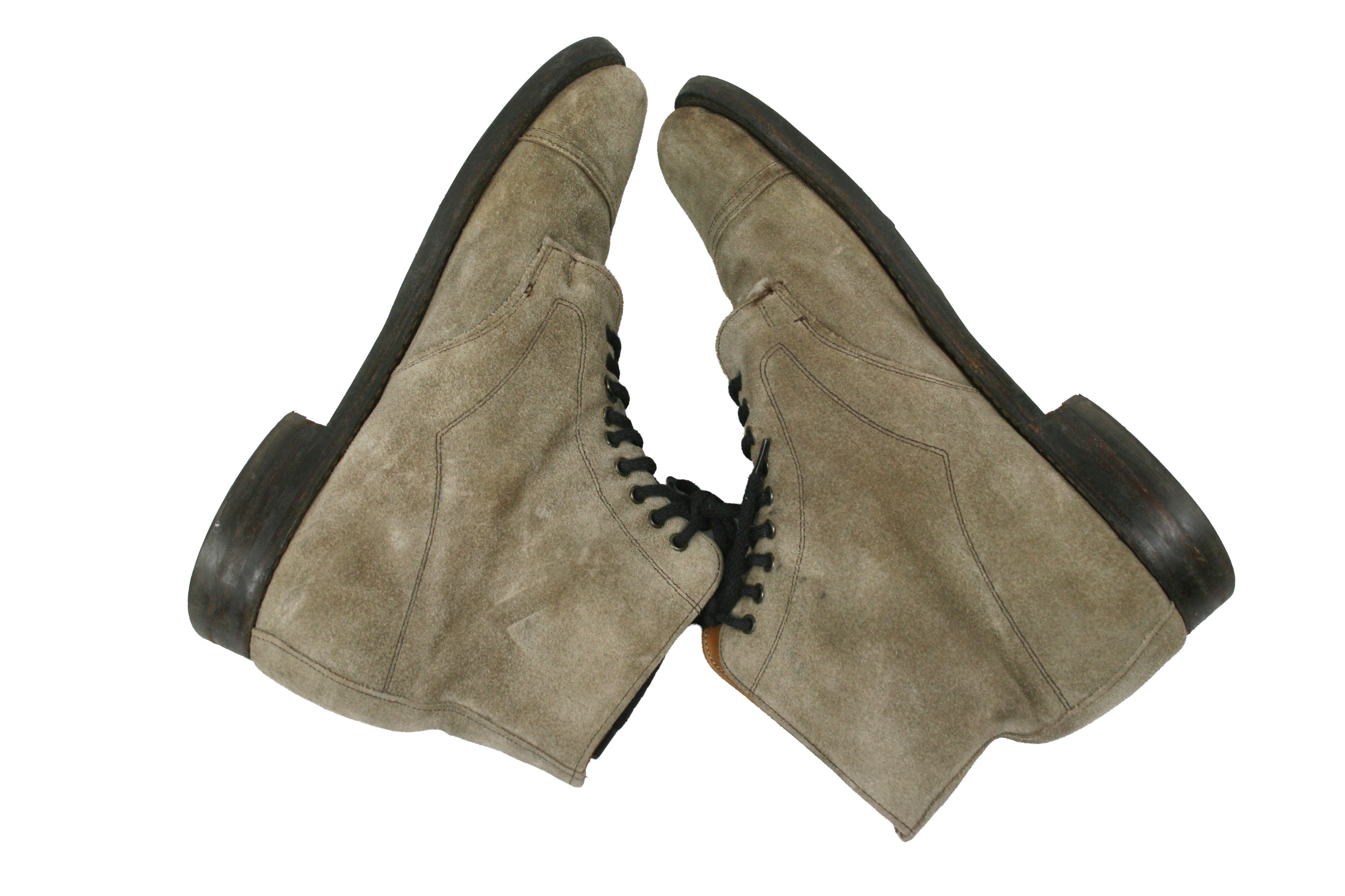 Cheaney Jarrow R Suede Derby Boots Made in England 8.5UK Size US 9.5 / EU 42-43 - 10 Thumbnail