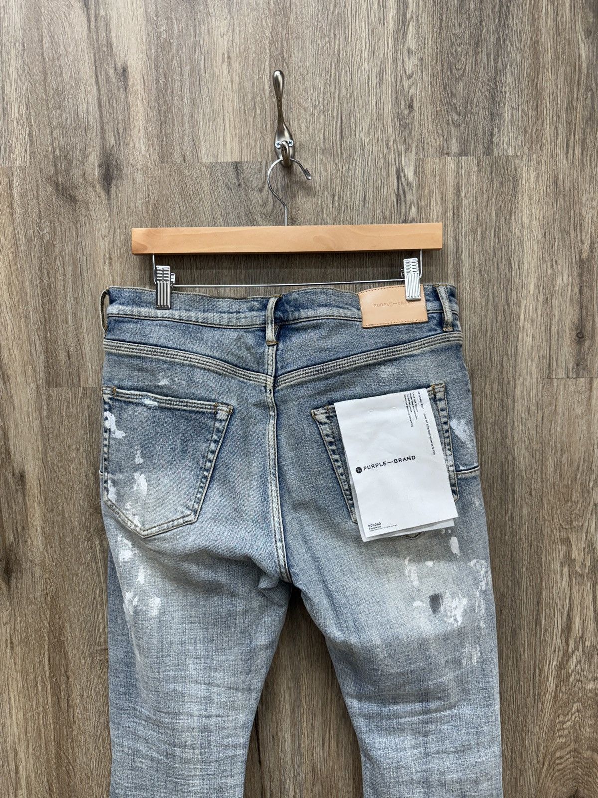 Purple Purple Denim Jeans Size US 32 / EU 48 - 7 Thumbnail