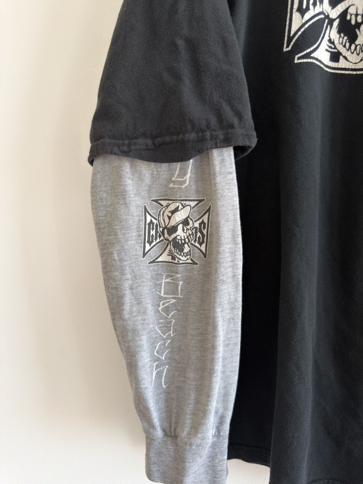 West Coast Choppers *RARE* VINTAGE 00s Y2K WEST COAST CHOPPERS LAYERED GRUNGE Size US L / EU 52-54 / 3 - 3 Thumbnail