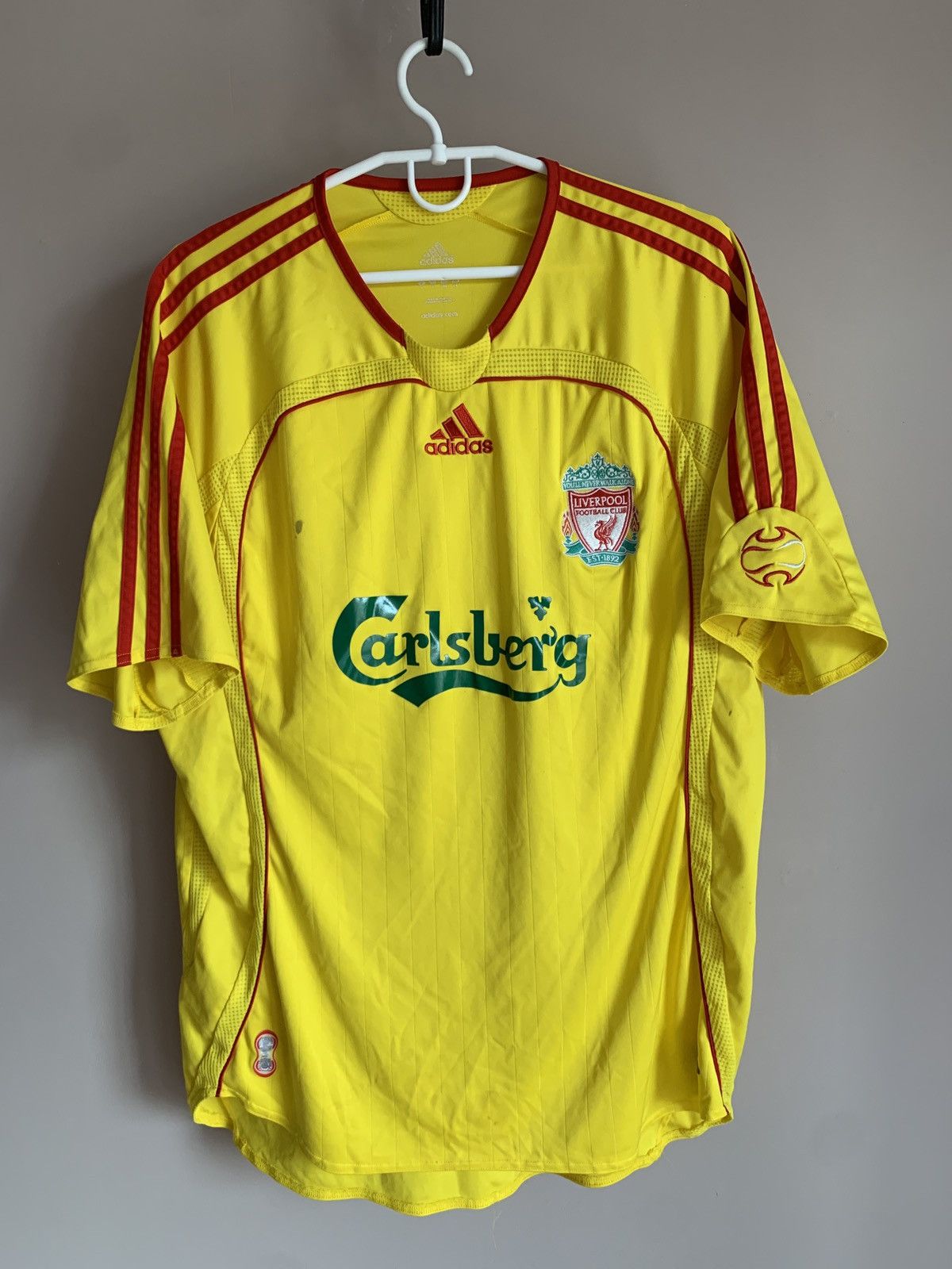 Vintage Liverpool 2006 Away Football Shirt Adidas Soccer Jersey Sz L Size US L / EU 52-54 / 3 - 1 Thumbnail