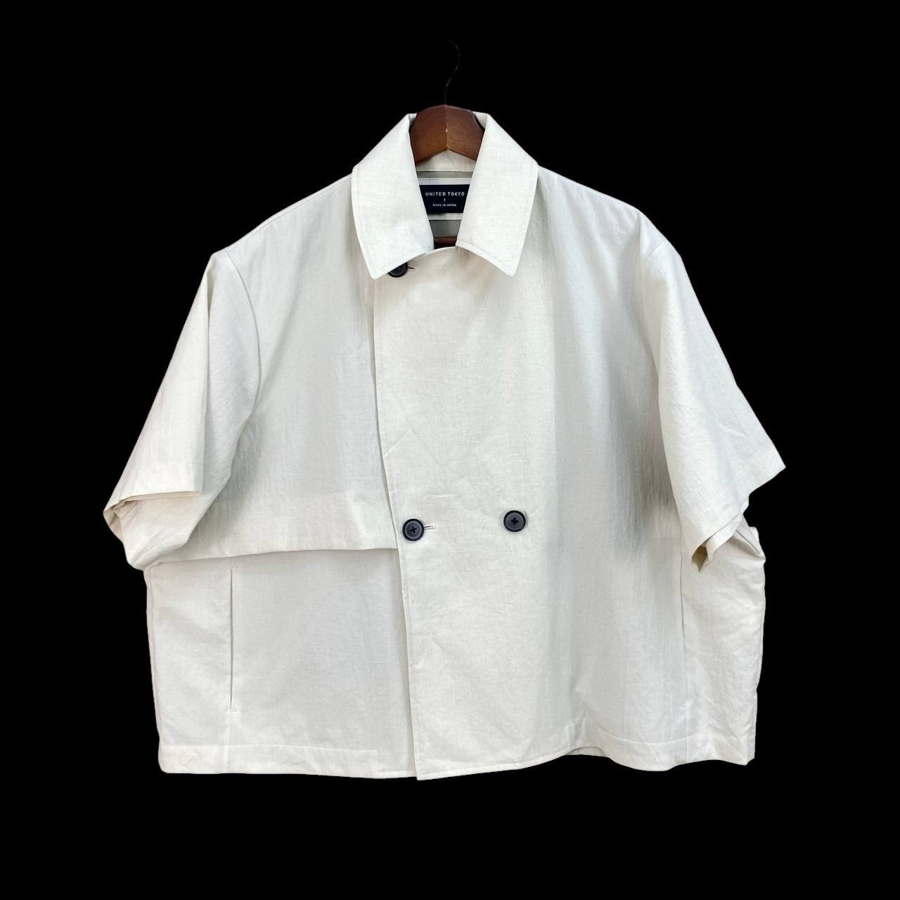 Japanese Brand Spider Baggy United Tokyo Asymmetrical Minimalist Jacket Size US S / EU 44-46 / 1 - 3 Thumbnail