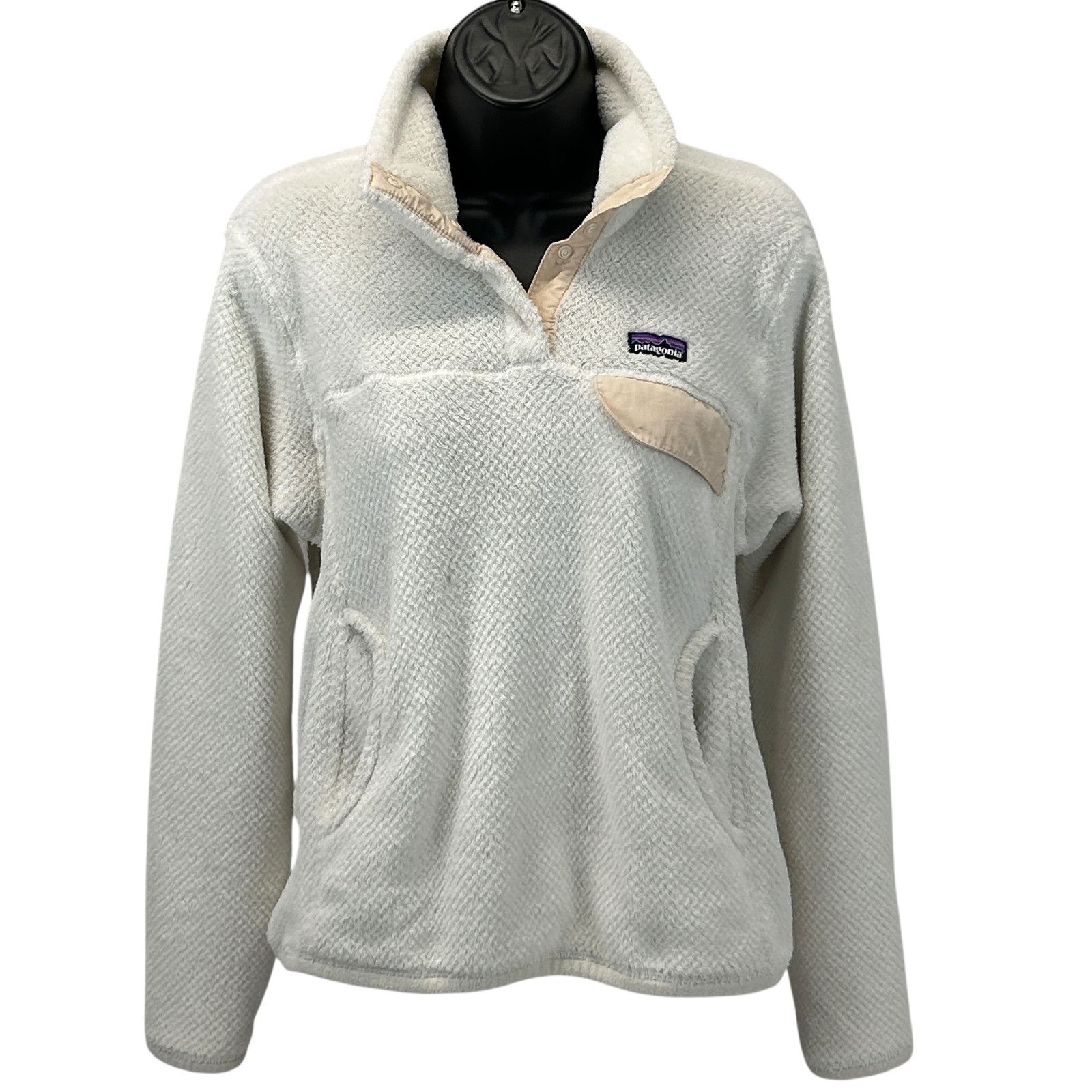 Patagonia Patagonia Re-Tool Snap-T Fleece Pullover Jacket Womens Small Size S / US 4 / IT 40 - 1 Thumbnail