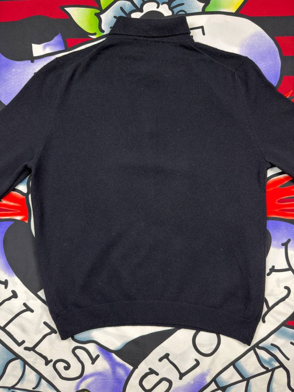 Iris von Arnim Iris Von Arnim Luxury Uomo Cashmere Sweater Navy Jumper Size US S / EU 44-46 / 1 - 5 Thumbnail