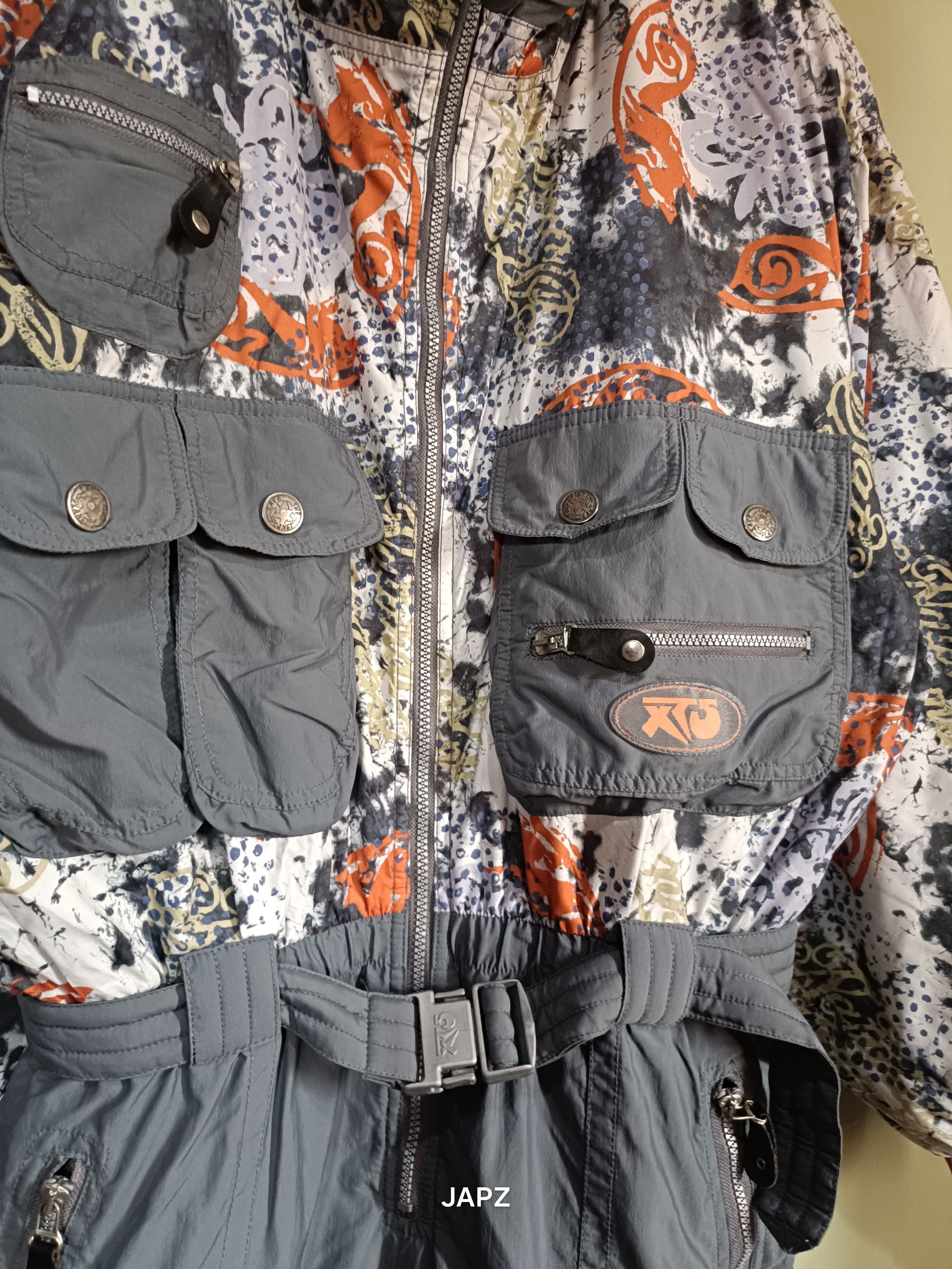 Vintage Vintage XT5 ski suit technical pockets 80s 90s Size US 40 / EU 56 - 2 Thumbnail
