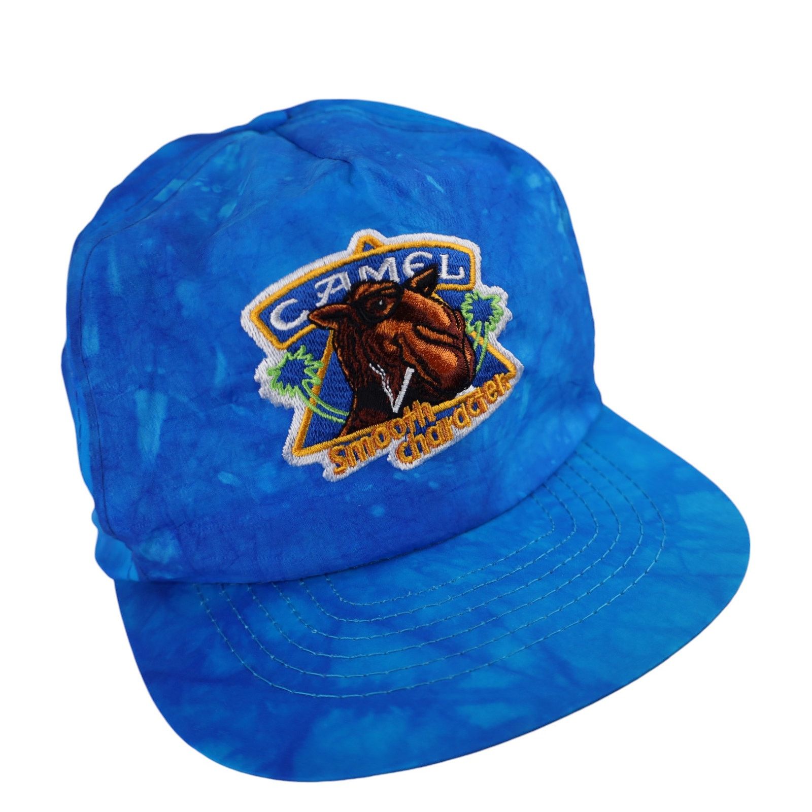 Camel × Vintage Vintage Camel Smooth Character Snapback Hat Size ONE SIZE - 5 Thumbnail