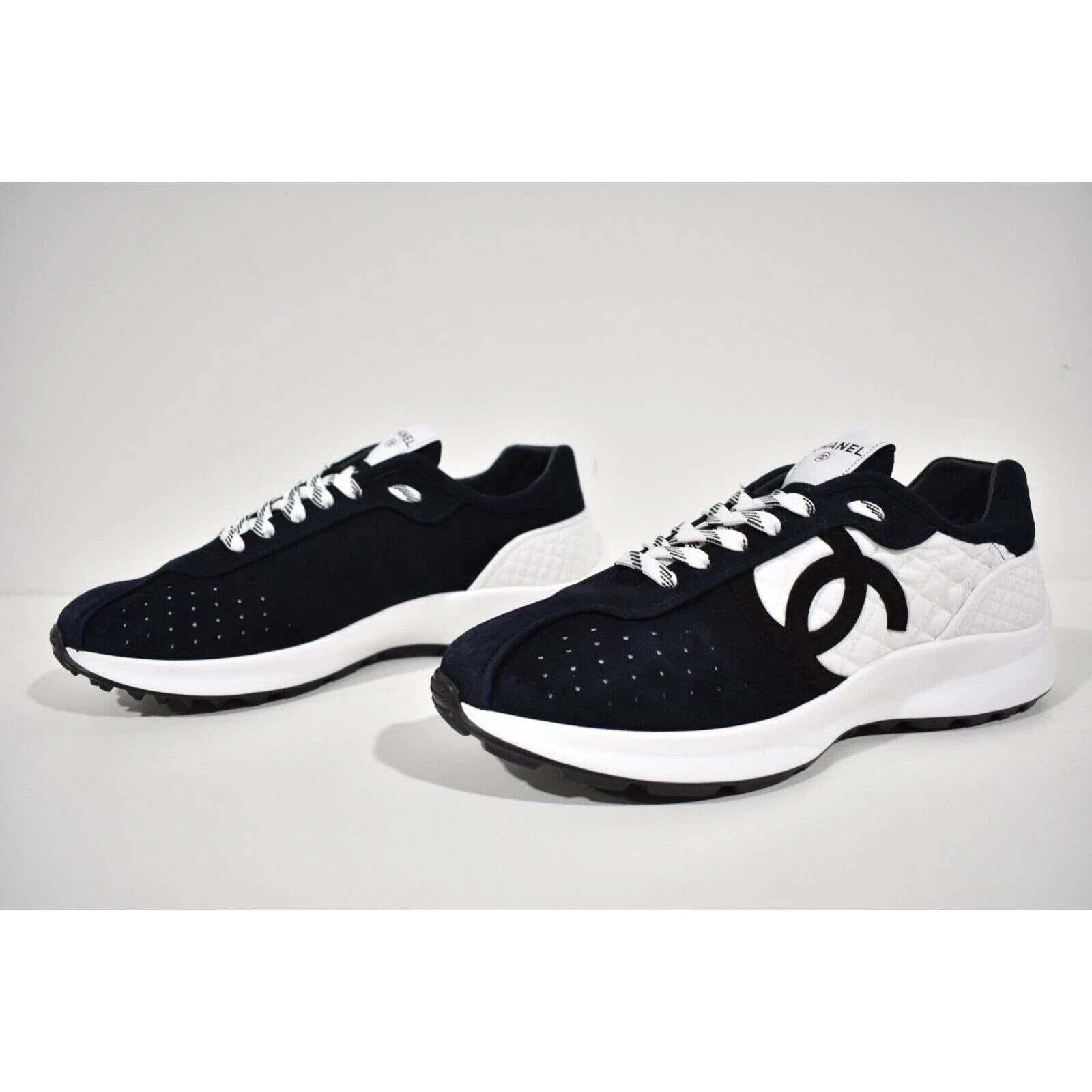 Chanel Chanel 22S Men Low Top Lace Up Trainer Sneaker 44 11 Size US 11 / EU 44 - 8 Thumbnail