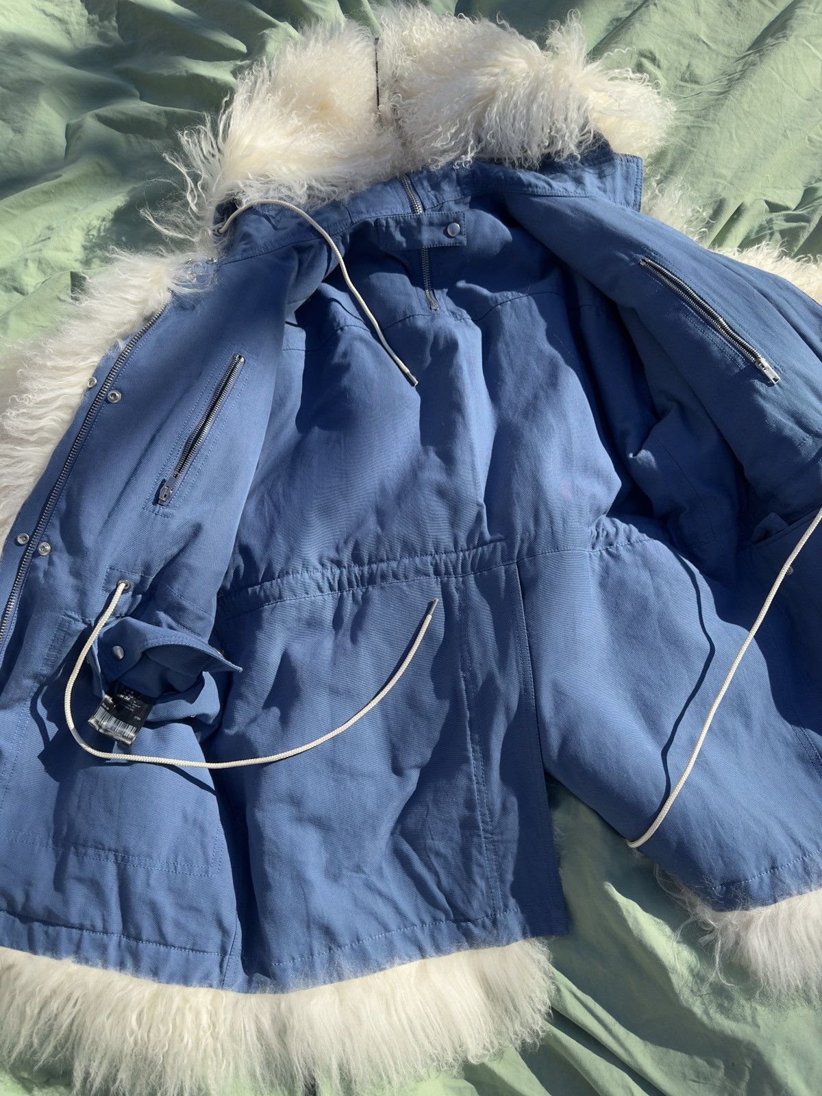 Calvin Klein 205W39NYC CALVIN KLEIN 205W39NYC Raf Simons Monogolian lamb fur coat Size US XS / EU 42 / 0 - 11 Thumbnail