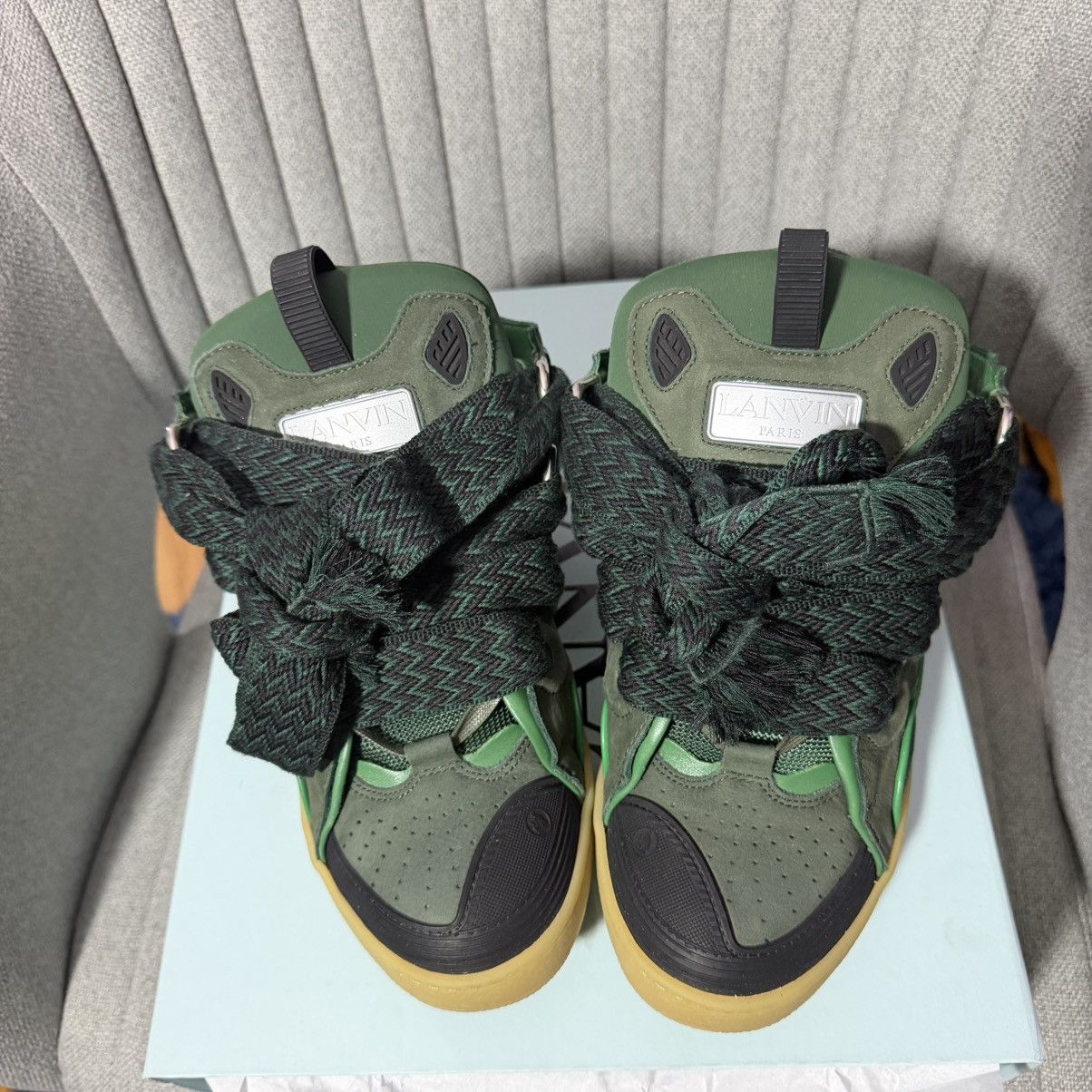 Lanvin Lanvin curb sneaker | Green Size US 8 / EU 41 - 8 Thumbnail