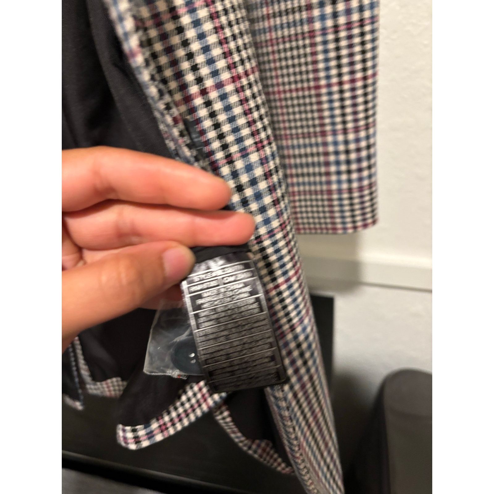 Steve Madden NWOT STEVE MADDEN Bb Dakota Plaid Longline Blazer Sz M Size M / US 6-8 / IT 42-44 - 3 Thumbnail