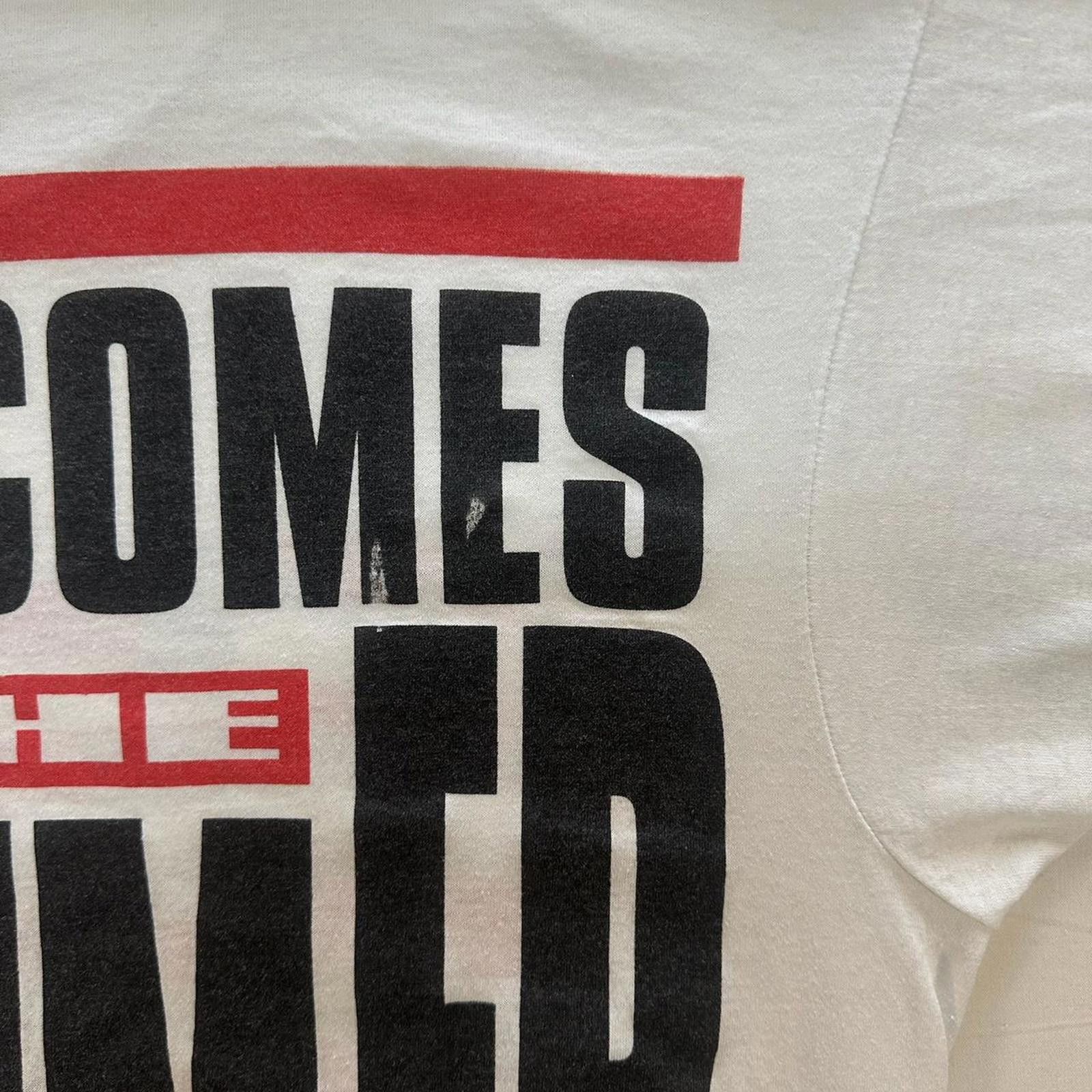 Rap Tees 90s Here Comes the Hammer MC Hammer Tour Tee - XL Size US XL / EU 56 / 4 - 6 Thumbnail