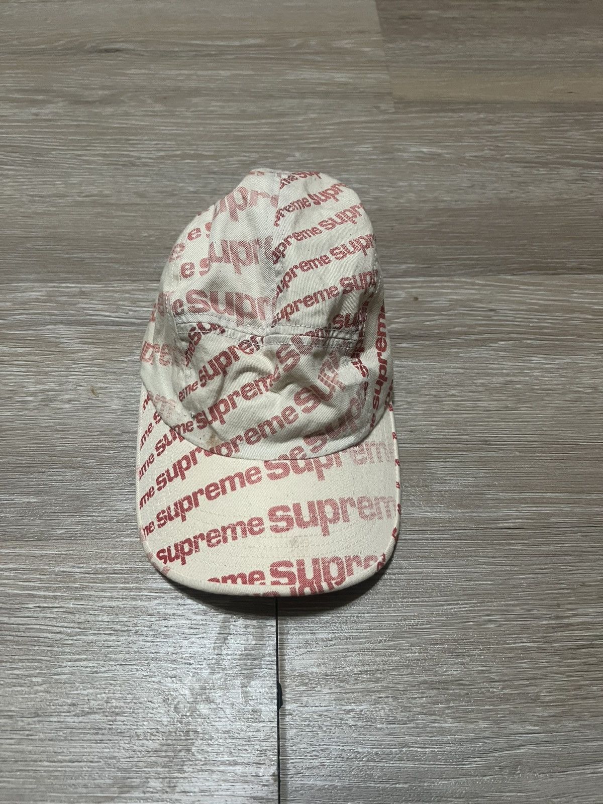 Supreme Supreme Hat with logos all around Size ONE SIZE - 1 Thumbnail