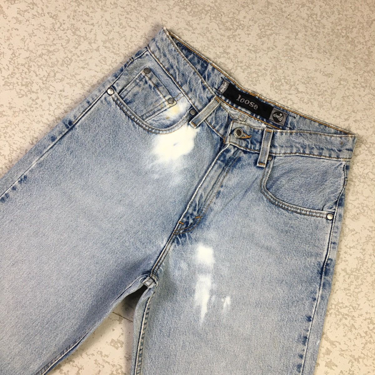 Levi's Vintage 90s Levis Silvertab Loose Jeans Size US 28 / EU 44 - 5 Thumbnail