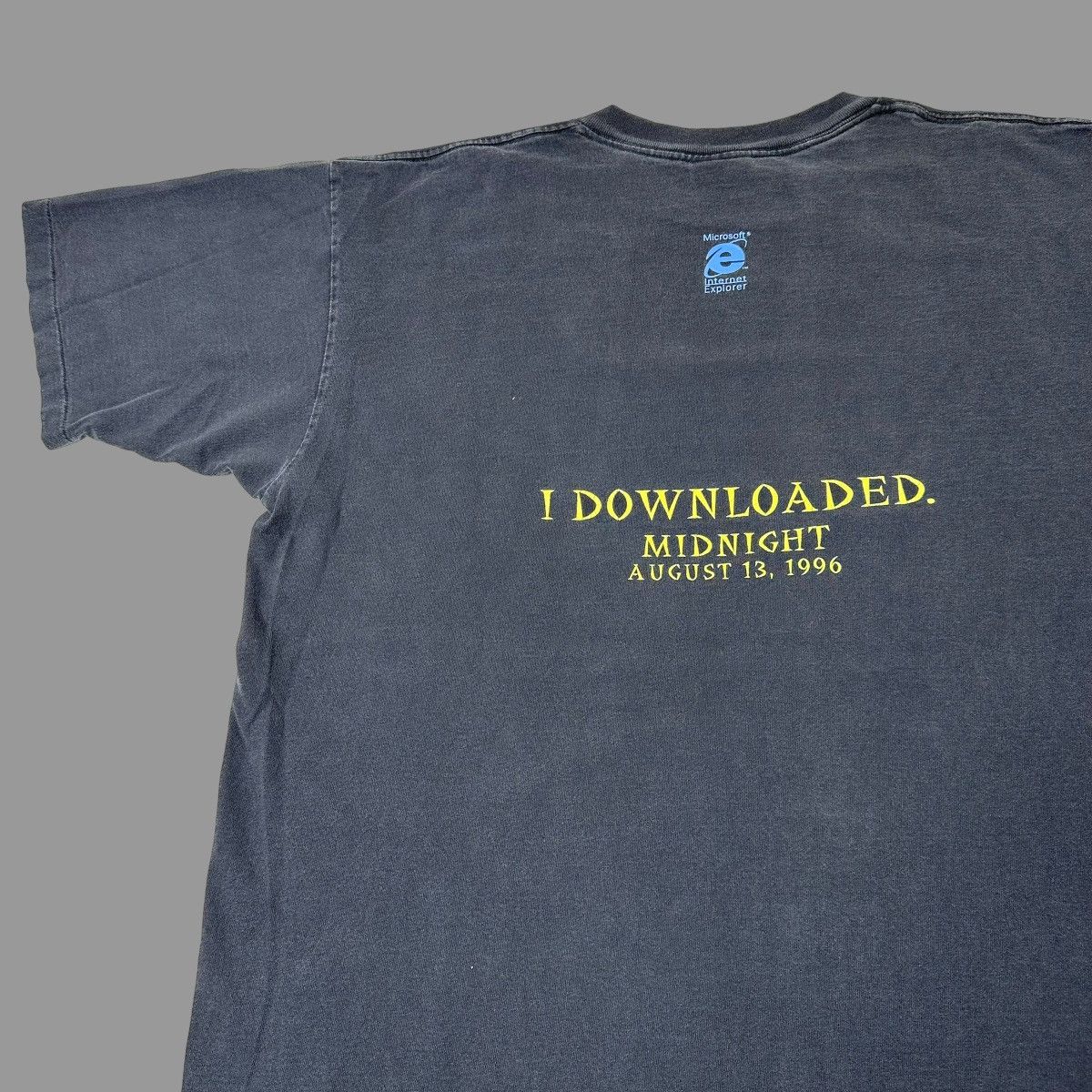 Vintage Vintage 1990s internet explorer tshirt Size US XL / EU 56 / 4 - 3 Thumbnail