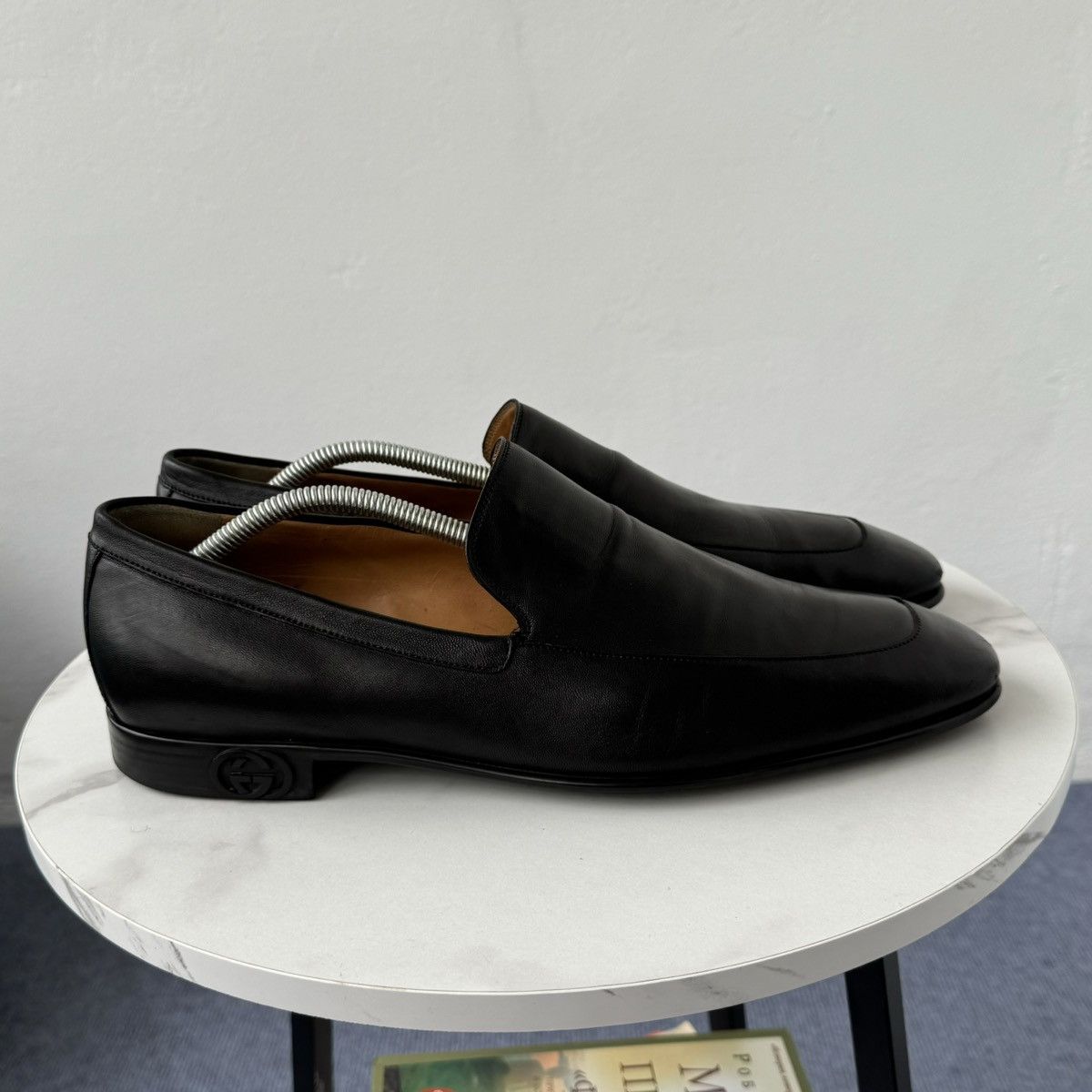 Gucci Gucci Vero Cuoio Leather Black Shoes Size US 10 / EU 43 - 2 Thumbnail