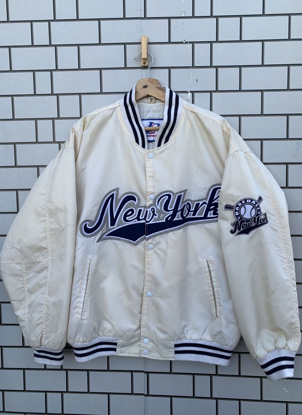 Logo Athletic × Vintage Vintage Logo Athletic Bomber Jacket Size US L / EU 52-54 / 3 - 1 Thumbnail