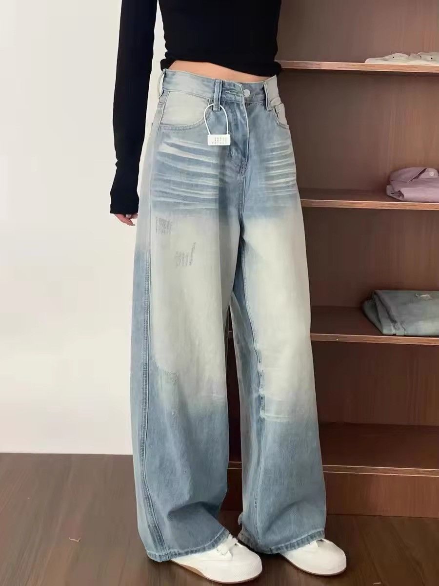 Japanese Brand × Jean High Waist Oversized Baggy Jeans Daily Size 34" / US 12 / IT 48 - 4 Thumbnail