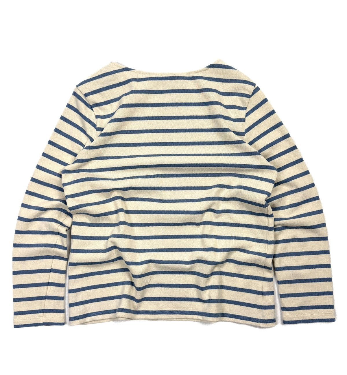 Sezane Sezane Colette Mariniere Striped Long Sleeve Top Designer Size XS / US 0-2 / IT 36-38 - 4 Thumbnail