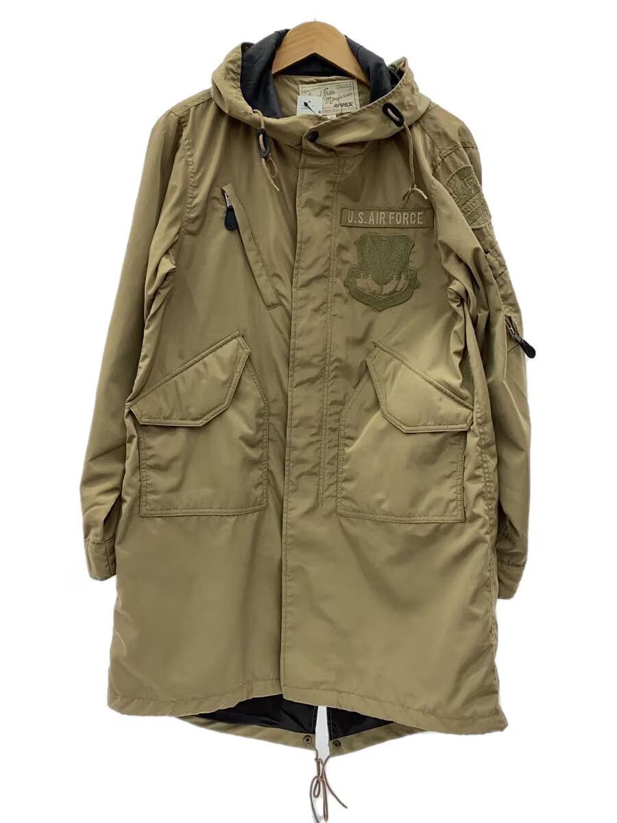 Avirex Avirex Mods Plain Polyester Coat Beige Size US M / EU 48-50 / 2 - 1 Thumbnail
