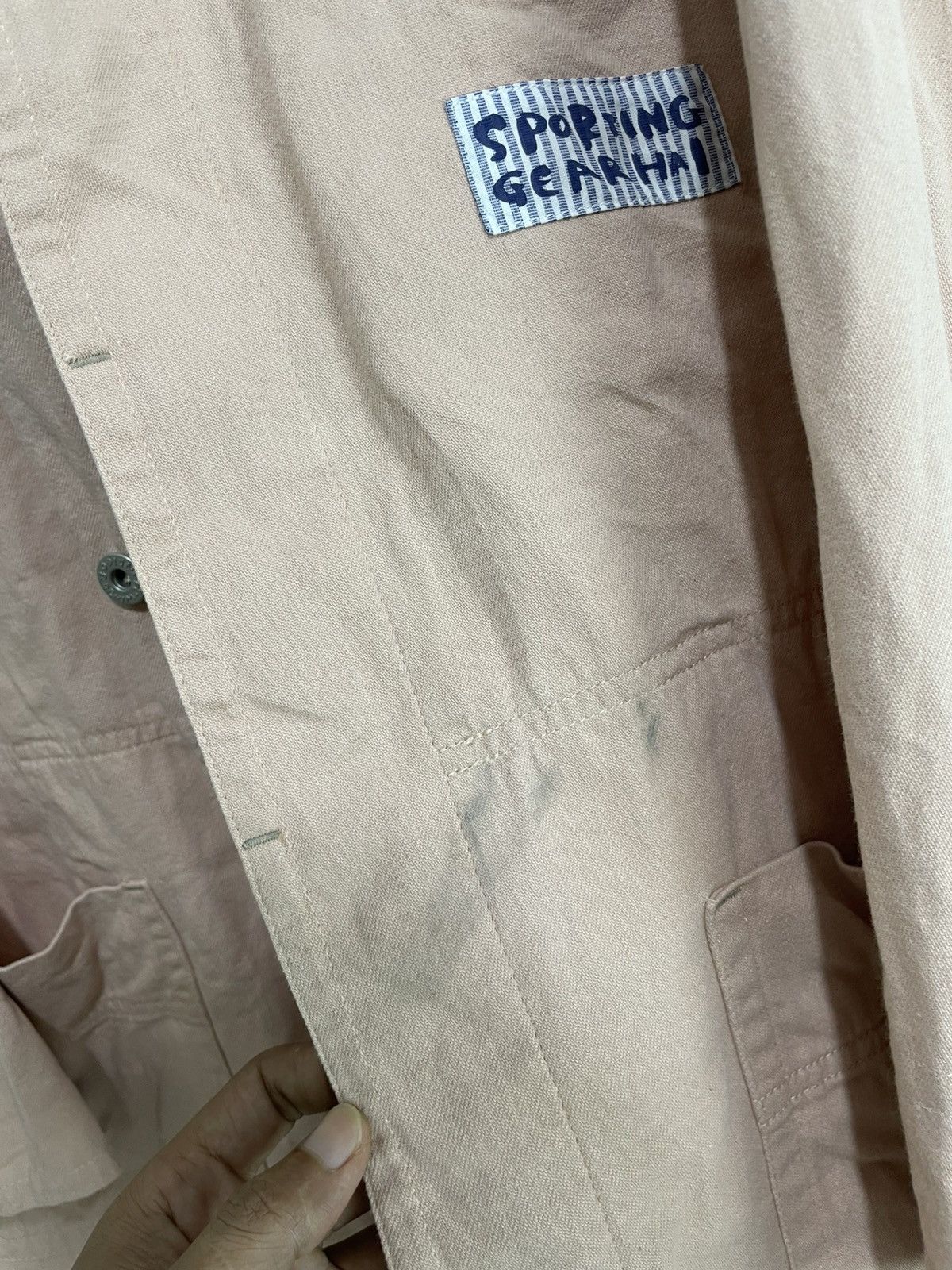 Hai Sporting Gear Hai Sporting Gear patch logo chore/coat Jacket by issey Size US M / EU 48-50 / 2 - 7 Thumbnail
