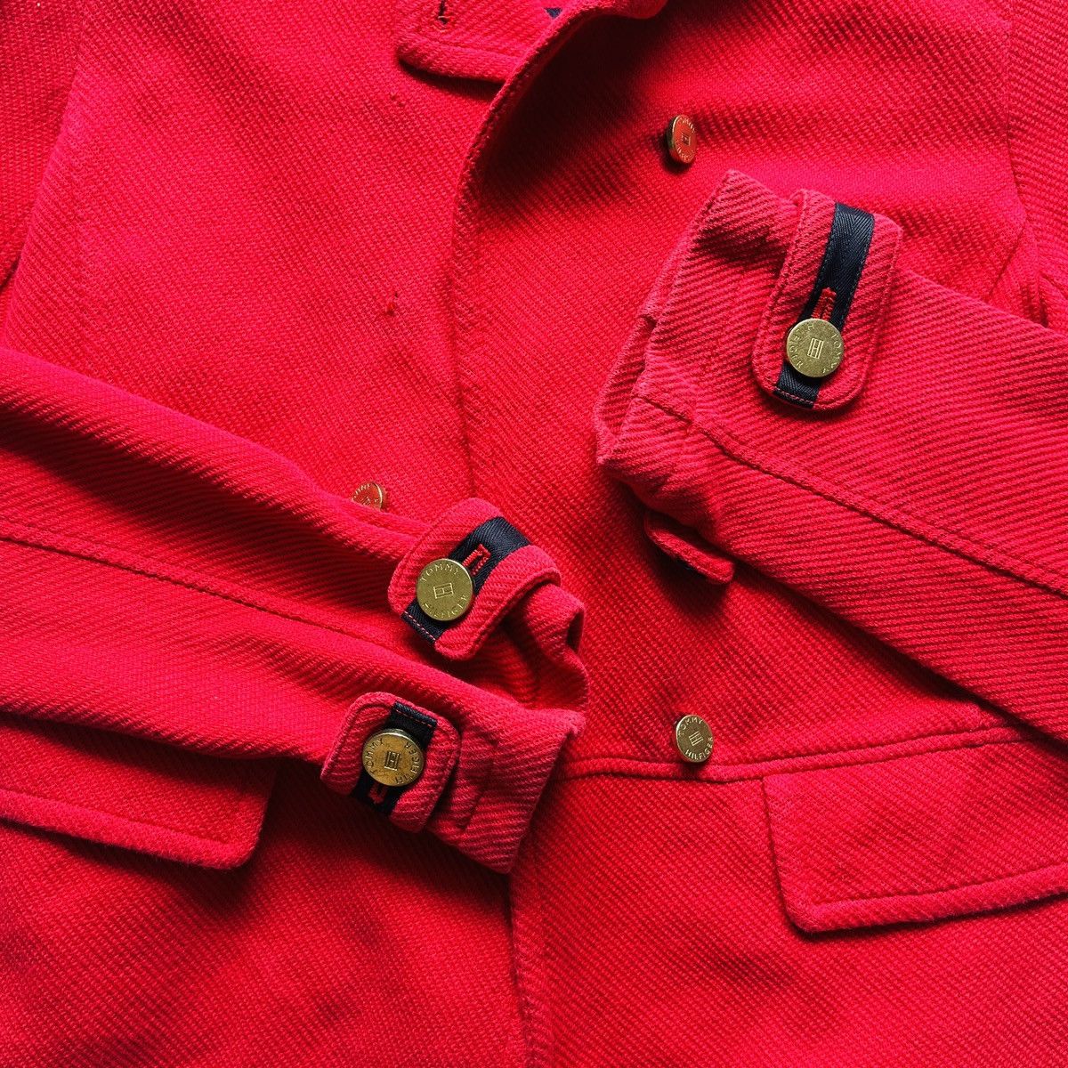 Tommy Hilfiger Tommy Hilfiger Thrashed Faded Coat Jacket Size M / US 6-8 / IT 42-44 - 13 Thumbnail