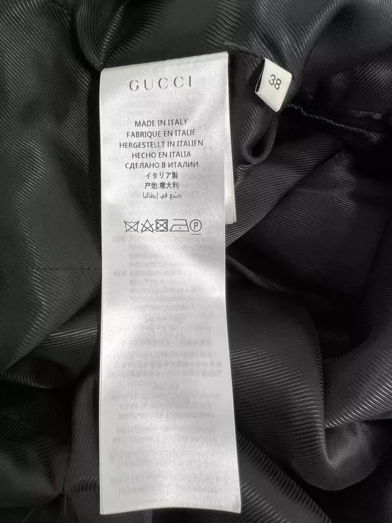 Gucci Gucci Size 38 Embroidered LOGO suit jacket 2501-Nextarrow Size US XXS / EU 40 - 5 Thumbnail