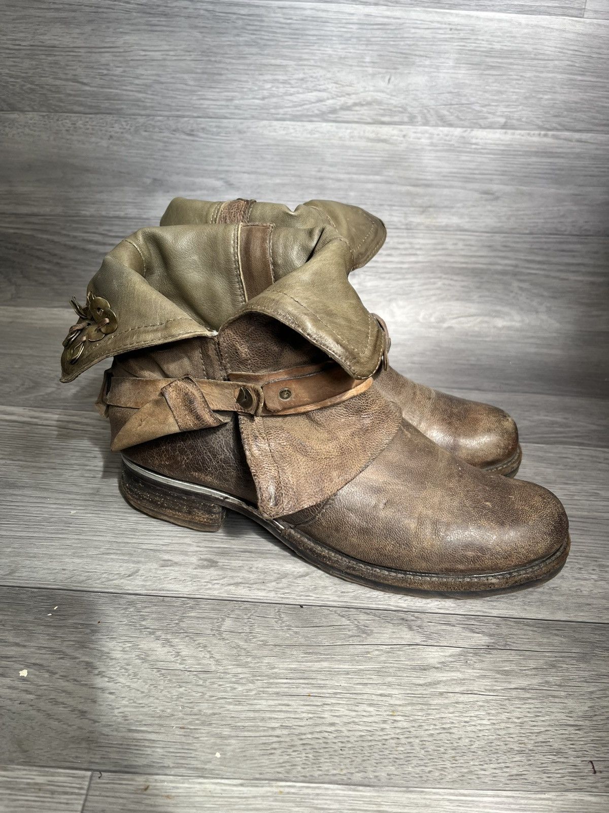 A.S.98 A.S.98 burnished leather, guidi,kimrii ,14th addiction Size US 8 / EU 41 - 5 Thumbnail