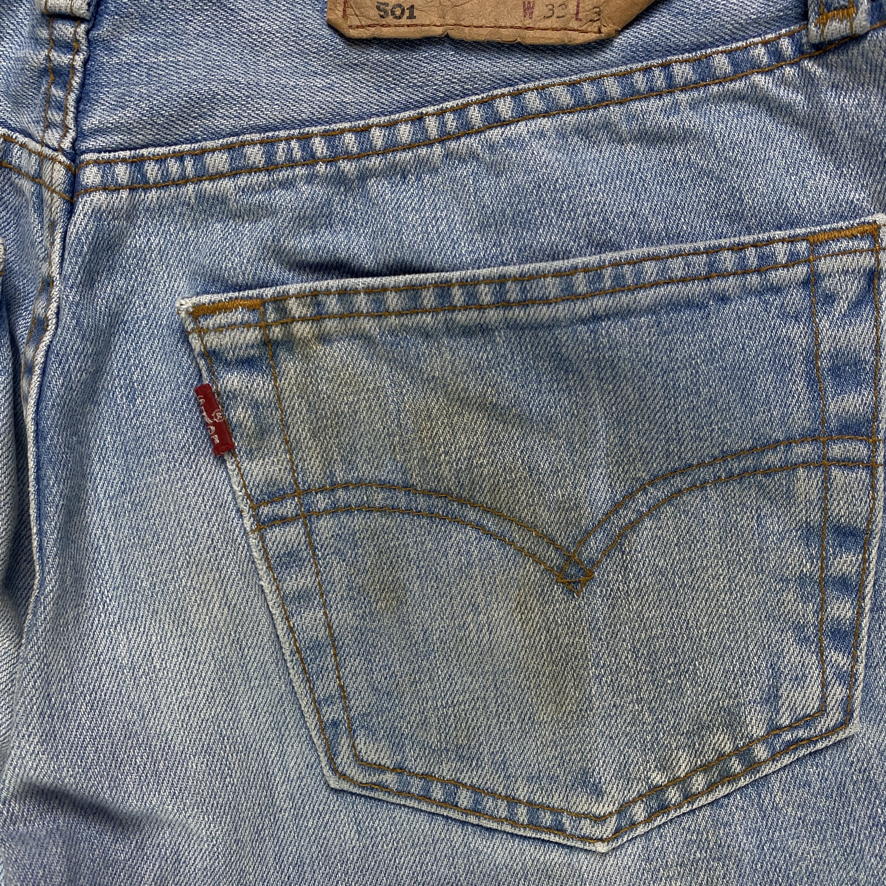 Levi's × Levi's Vintage Clothing × Vintage Mens Jeans Denim Levis 501 Vintage Size 33 Size US 33 - 5 Thumbnail