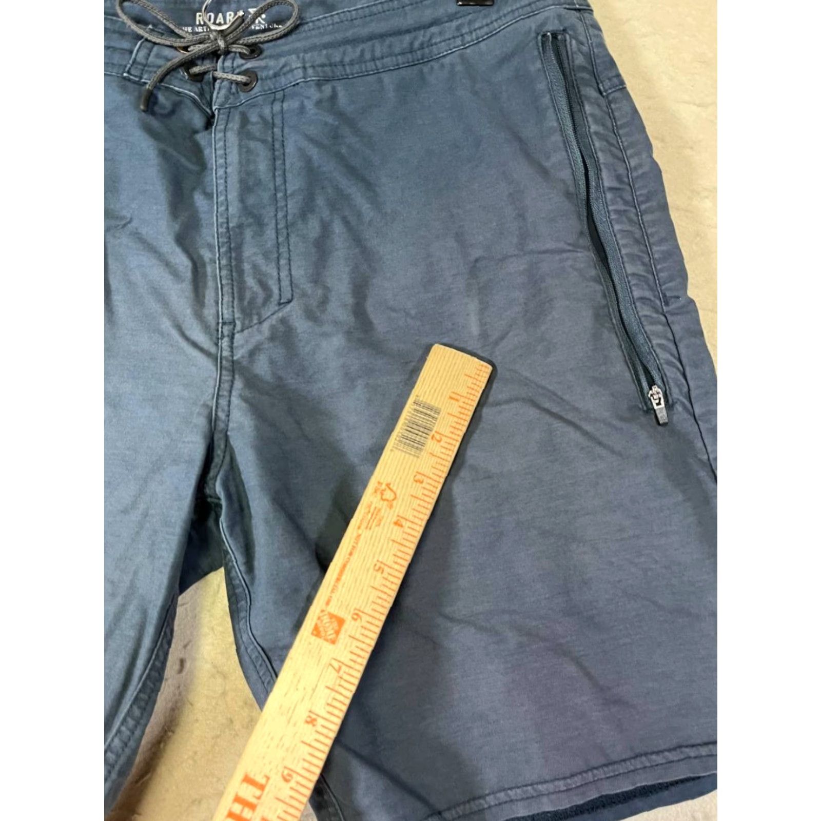 Roark Roark Shorts Boardshorts Drawstring Blue Men's Size 33 No Size tag See Pics Size ONE SIZE - 5 Thumbnail