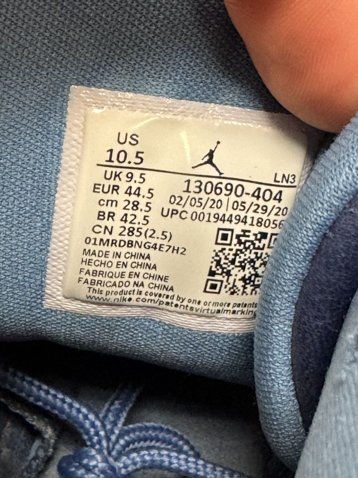 Jordan Brand Jordan 12 indigo Size US 10.5 / EU 43-44 - 6 Thumbnail