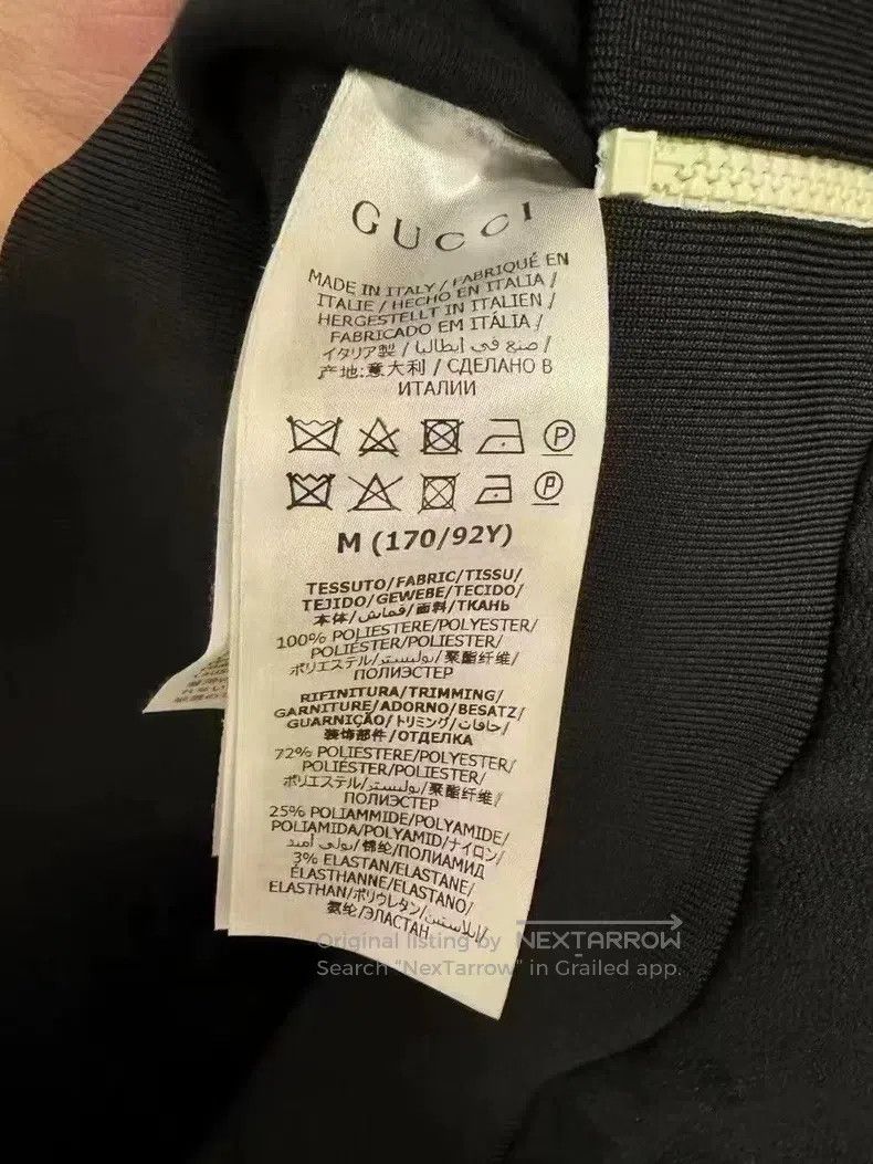 Gucci Gucci Dark-patterned full-print zipper jacket Size US M / EU 48-50 / 2 - 5 Thumbnail