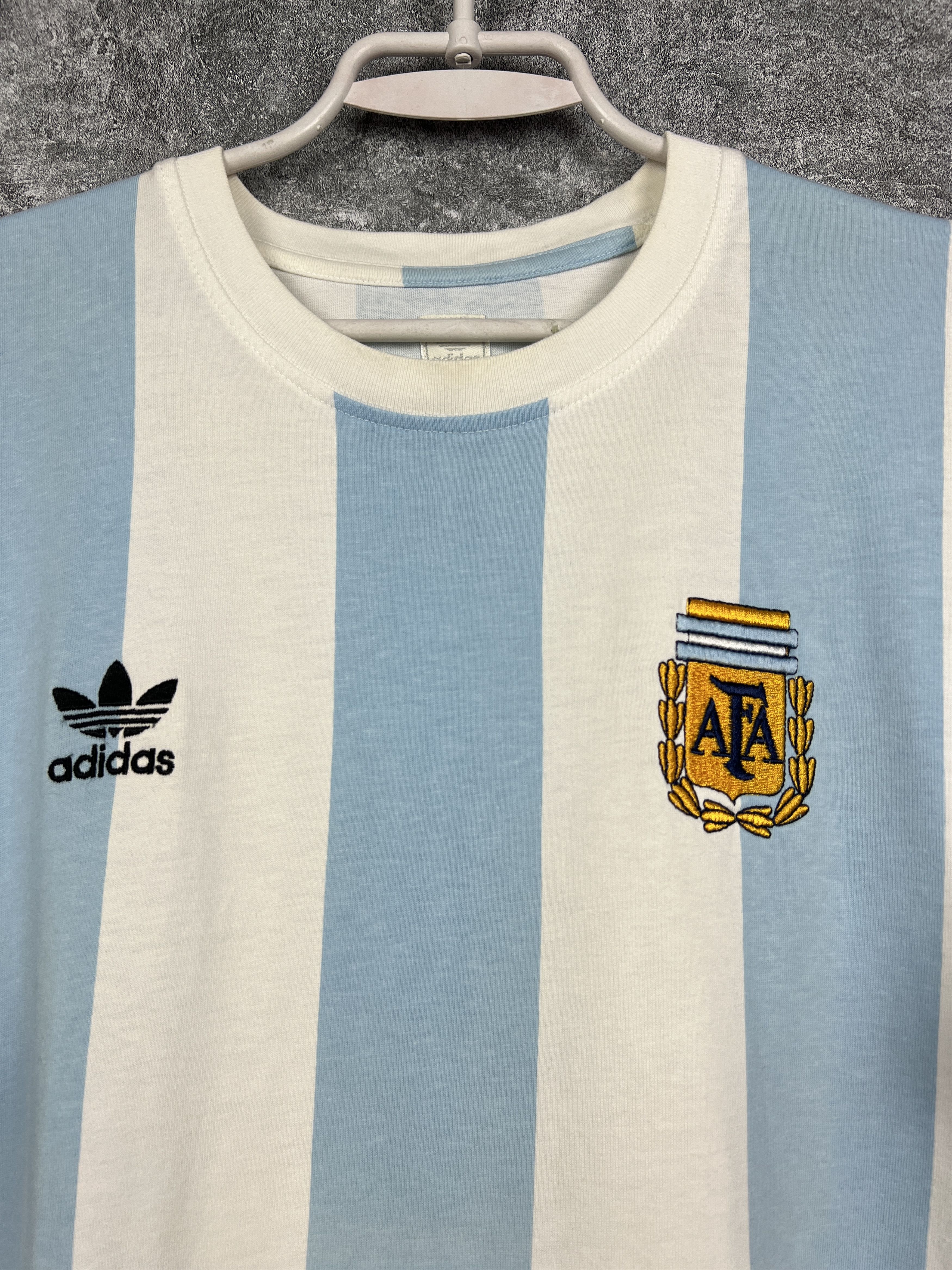 Adidas Adidas Originals Argentina World Cup Football Shirt Jersey Size US L / EU 52-54 / 3 - 3 Thumbnail