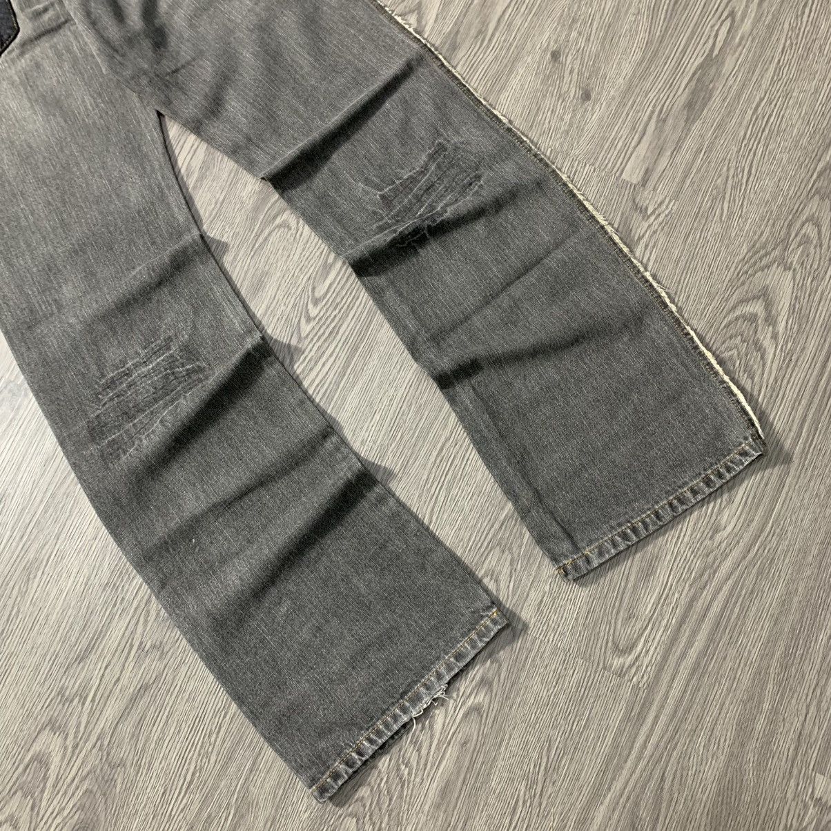 Other BERNINGS-SHO DISTRESSED FLARE JEANS Size 30" / US 8 / IT 44 - 8 Thumbnail