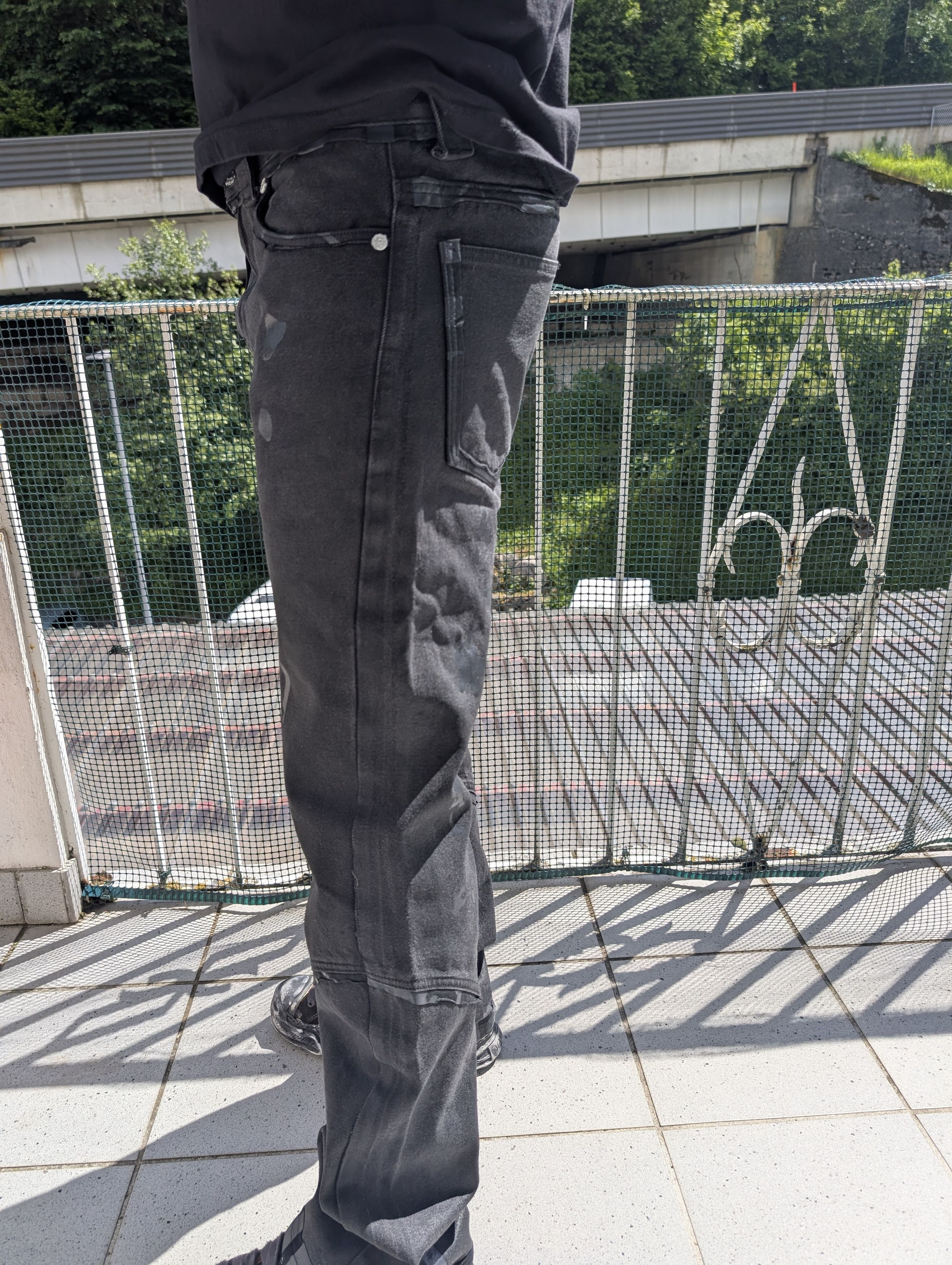 Racer Worldwide waxed jeans Size US 32 / EU 48 - 8 Thumbnail